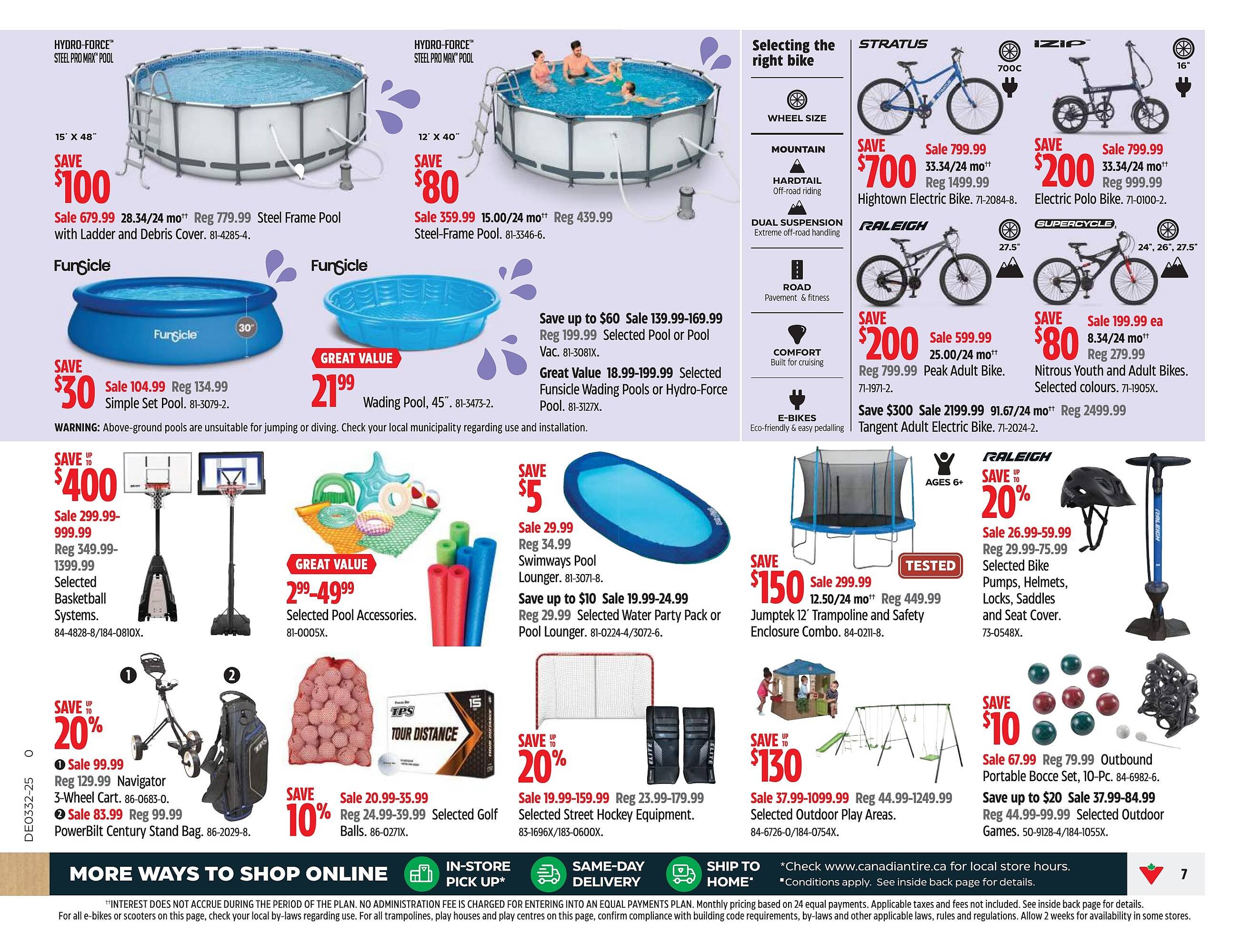 Canadian Tire flyer