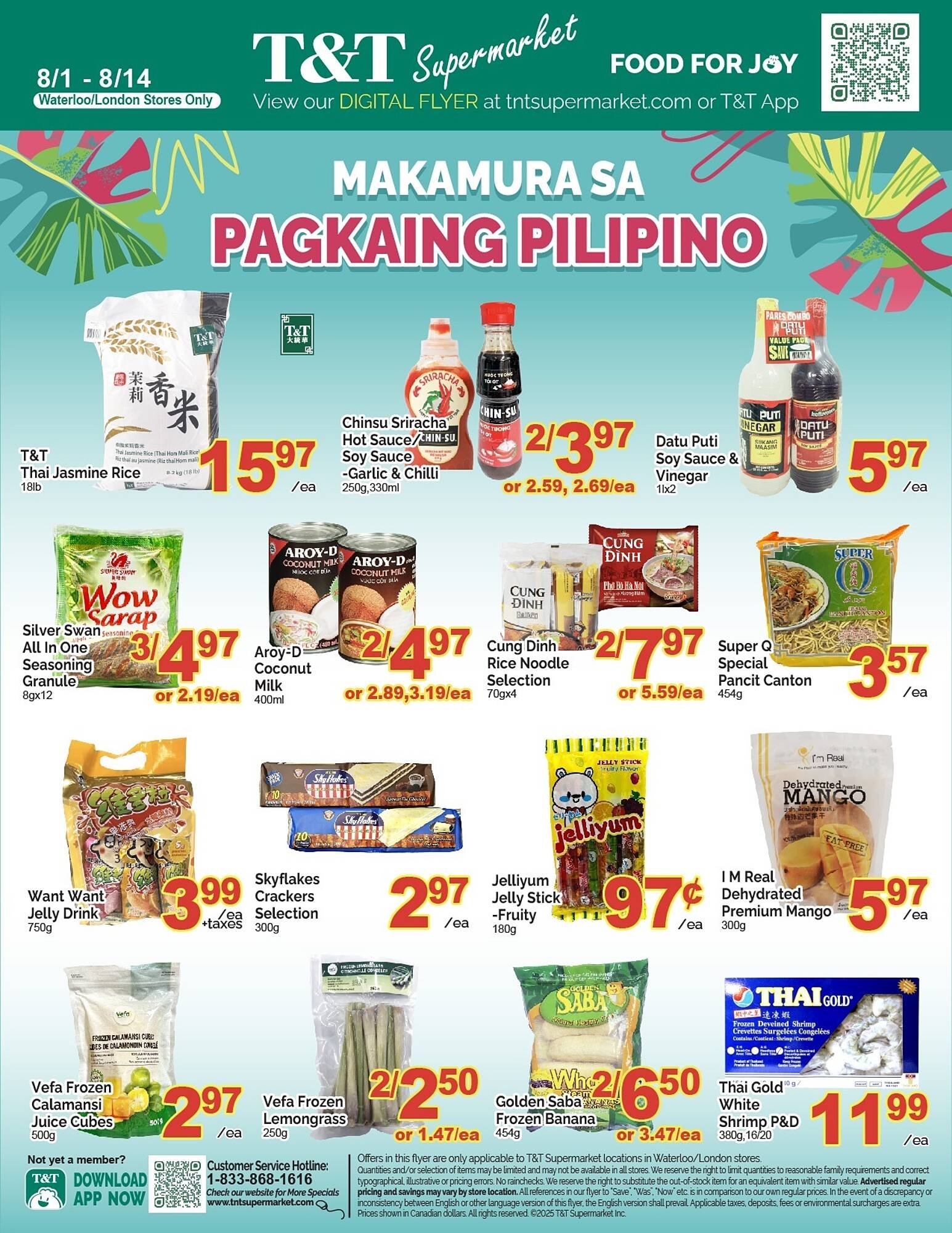 T&T Supermarket flyer
