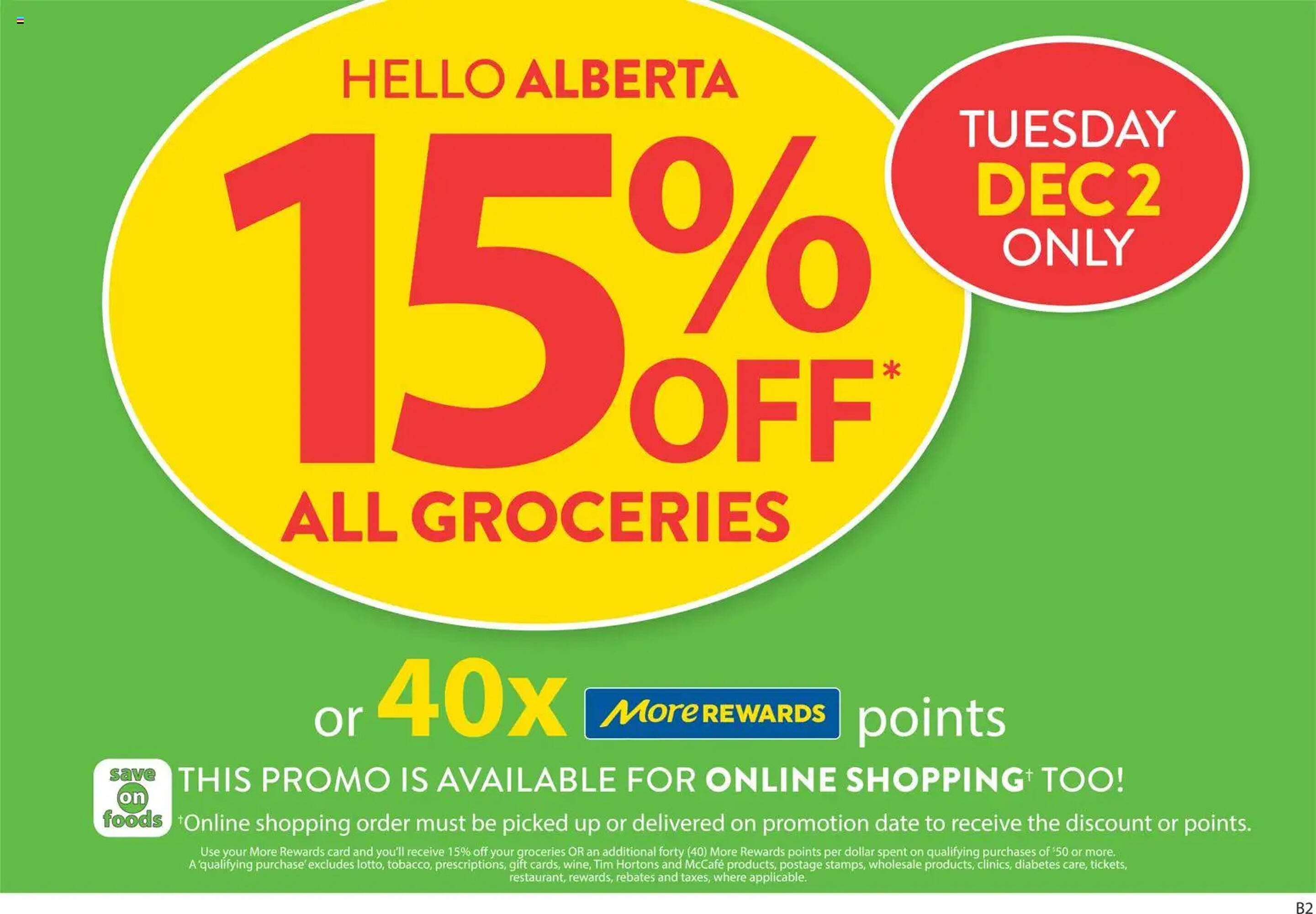 Save on Foods flyer