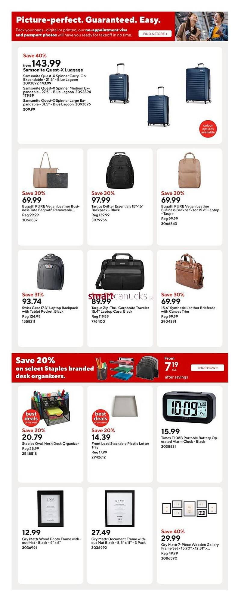 Staples flyer