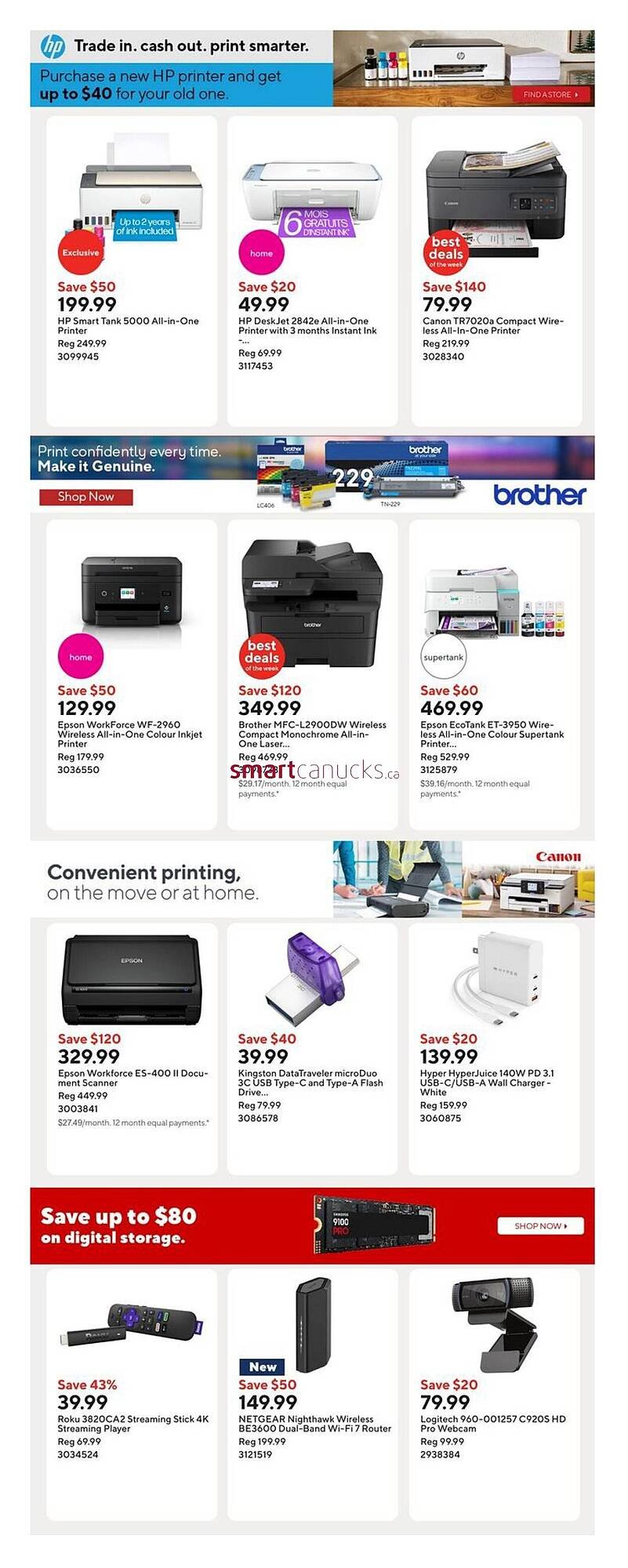 Staples flyer