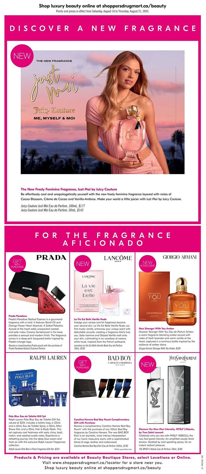 Shoppers Drug Mart flyer