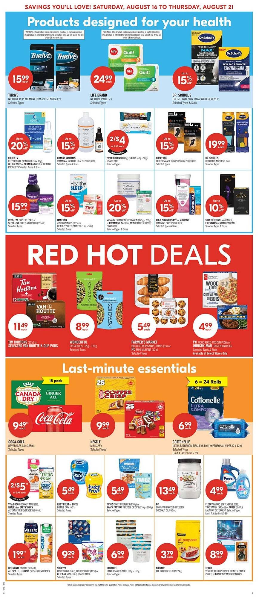 Shoppers Drug Mart flyer
