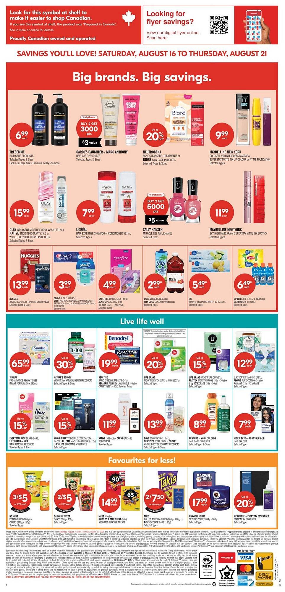 Shoppers Drug Mart flyer