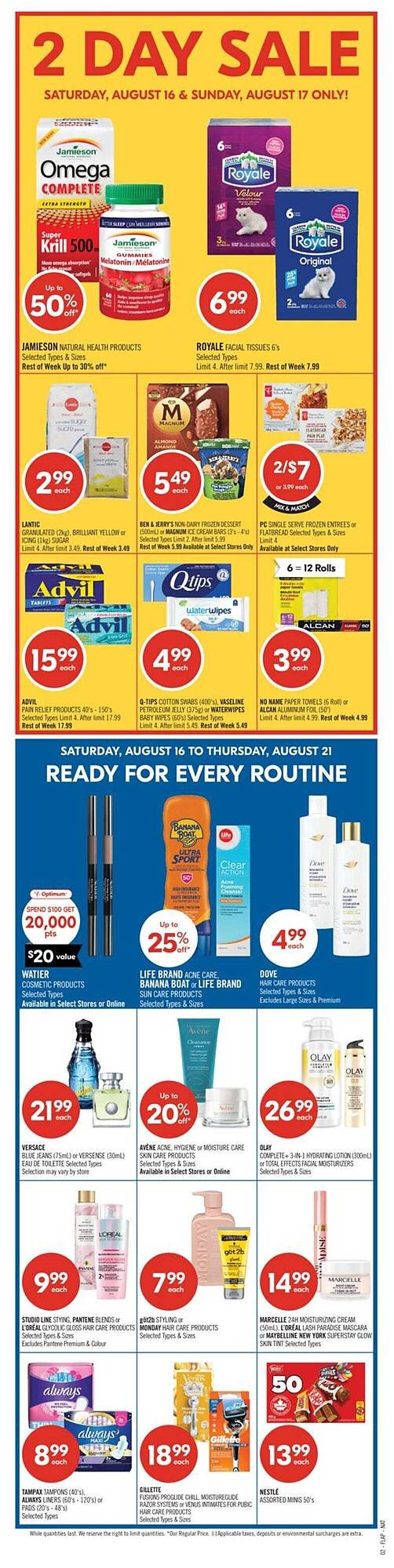 Shoppers Drug Mart flyer