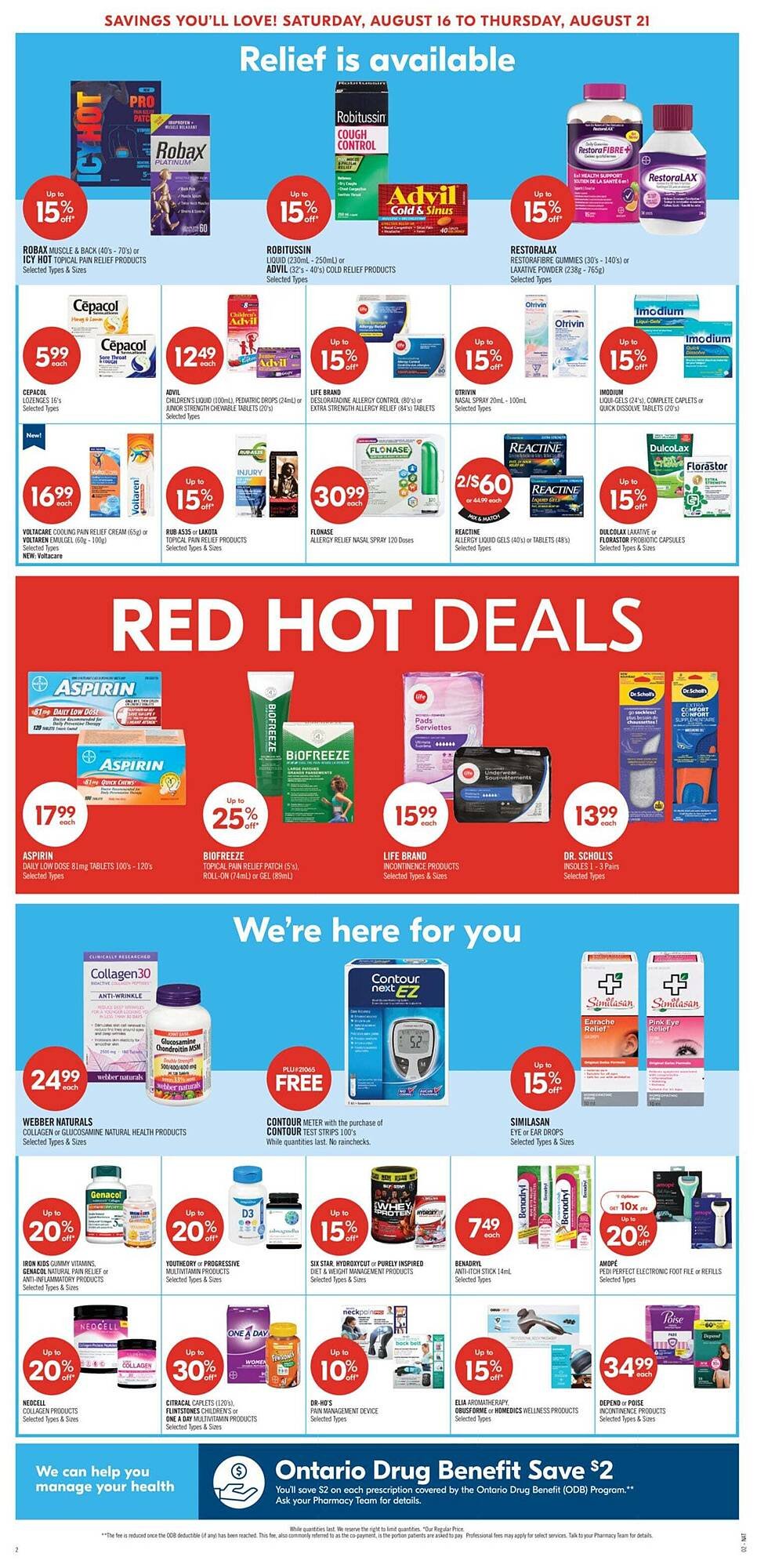 Shoppers Drug Mart flyer