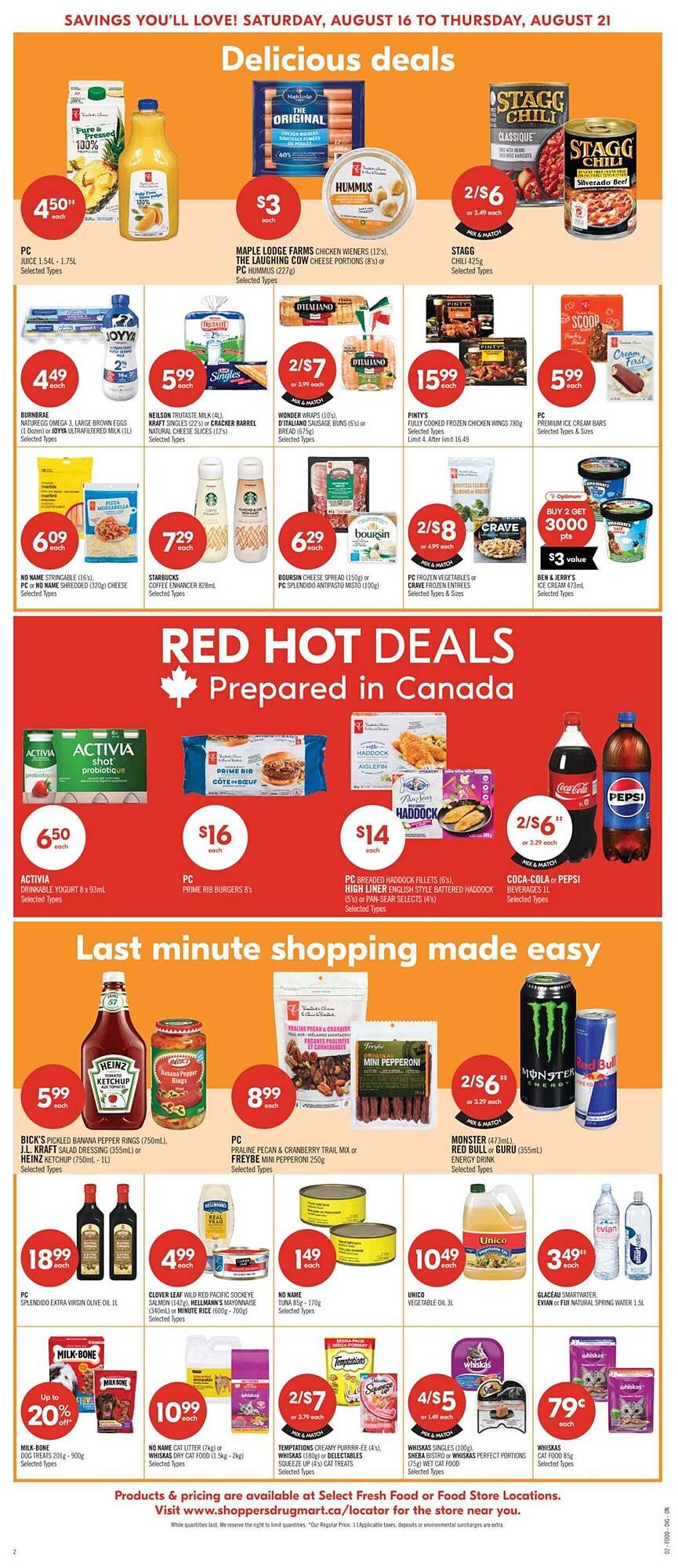 Shoppers Drug Mart flyer