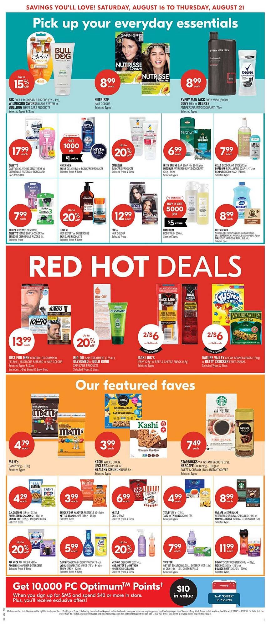 Shoppers Drug Mart flyer