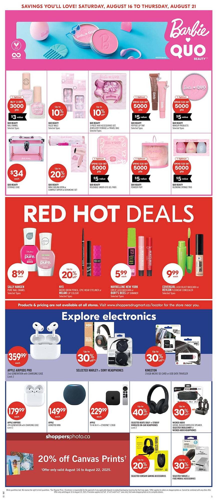 Shoppers Drug Mart flyer