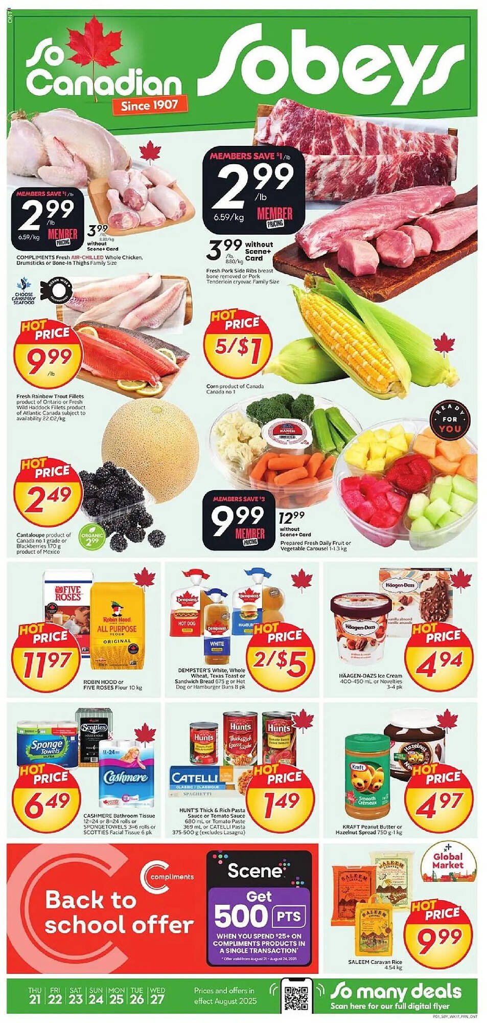 Sobeys flyer (2025-08-21 - 2025-08-28) | 1