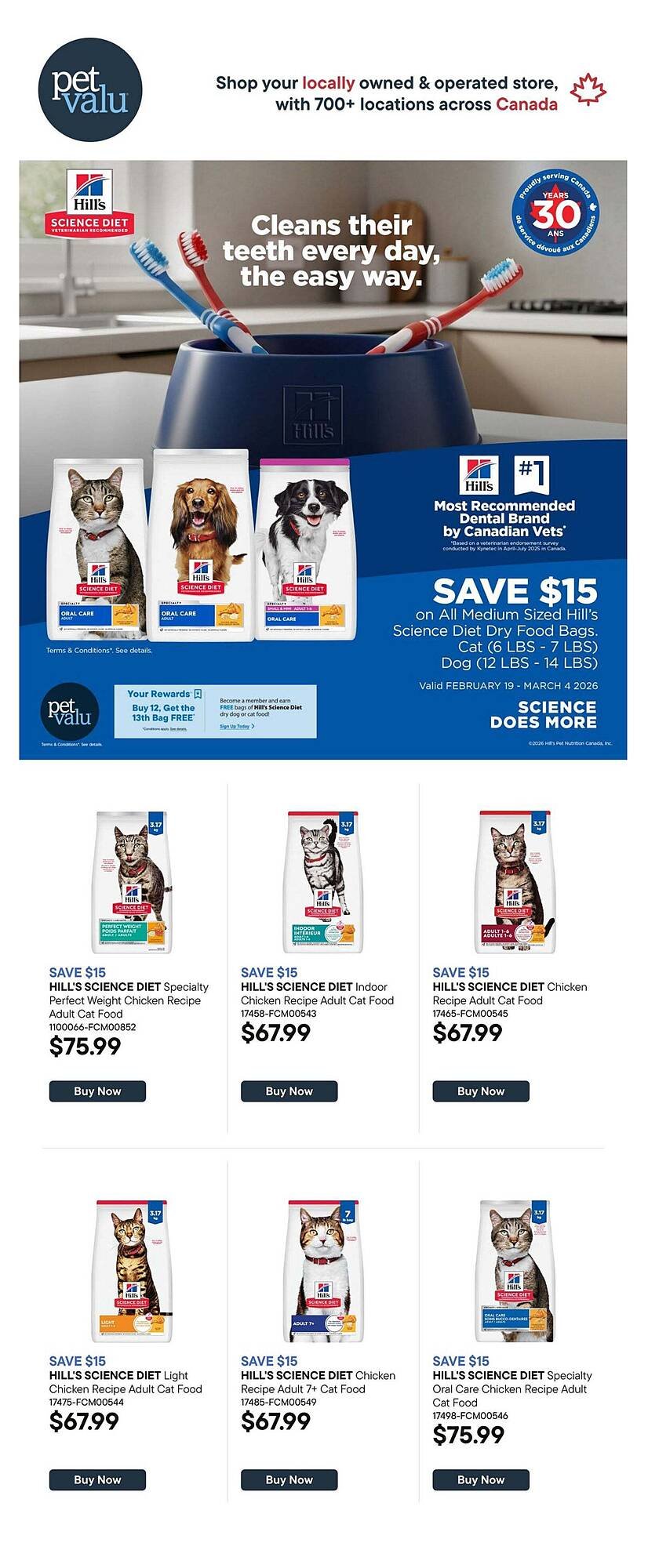 Petvalu flyer