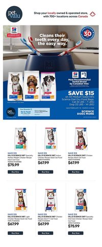 Petvalu flyer