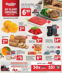 Quality Foods flyer (2025-11-06 - 2025-11-12)