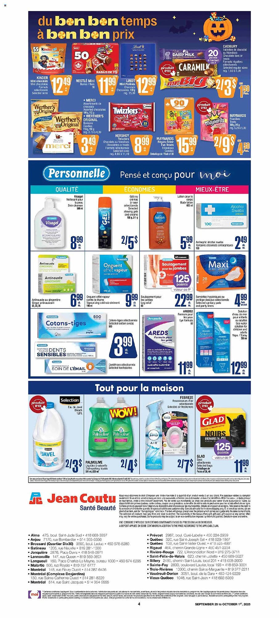Jean Coutu flyer