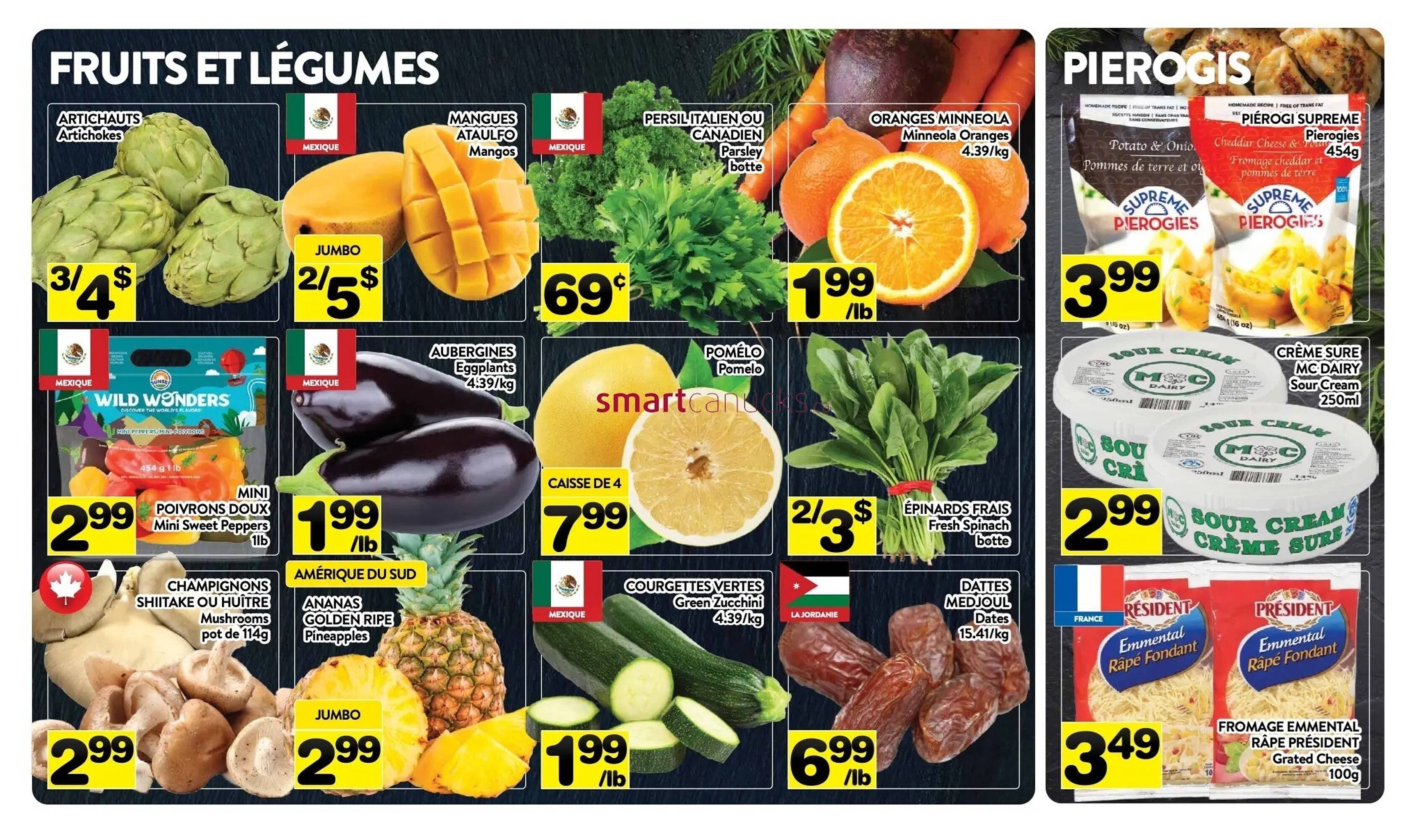 Supermarché PA flyer