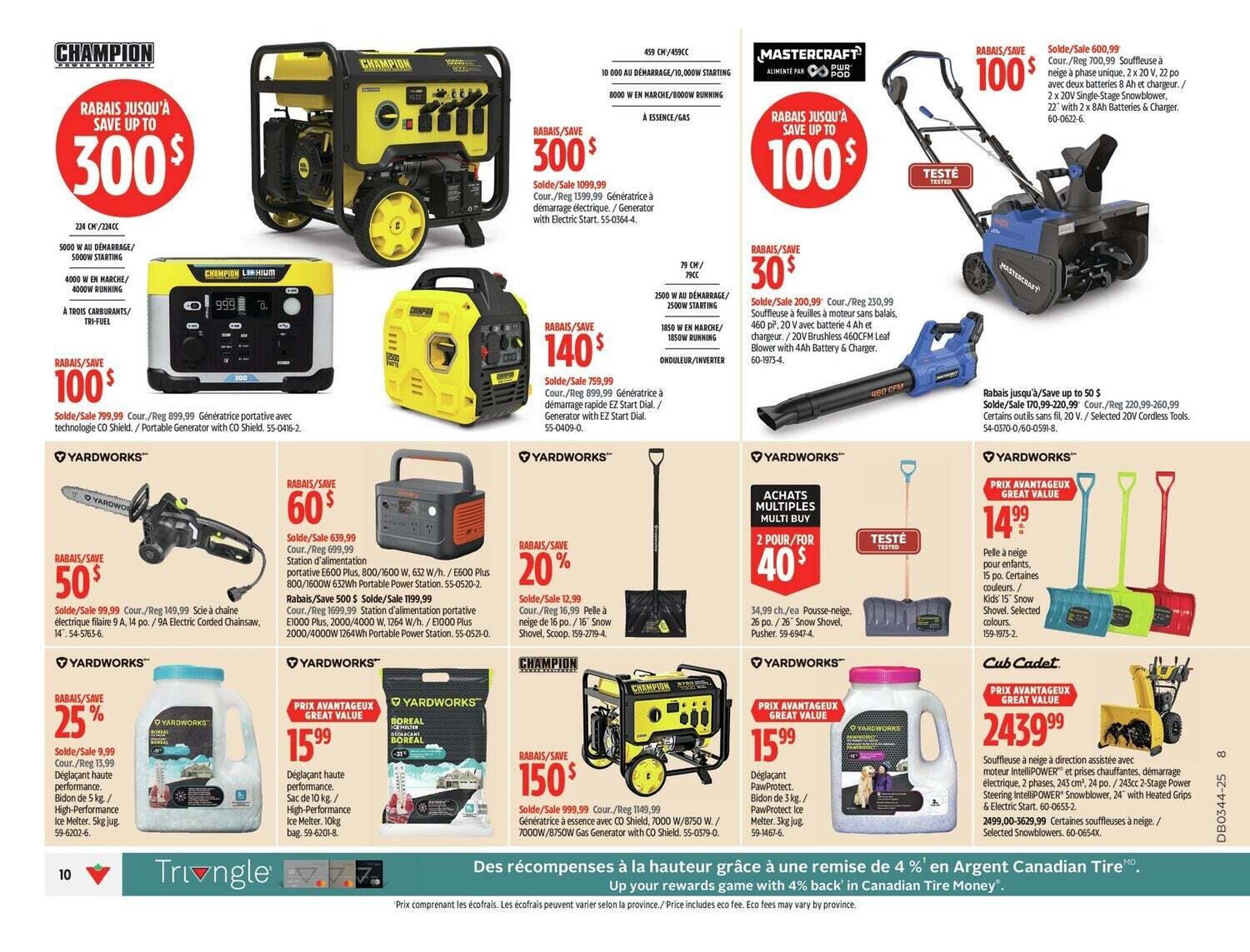 Canadian Tire flyer