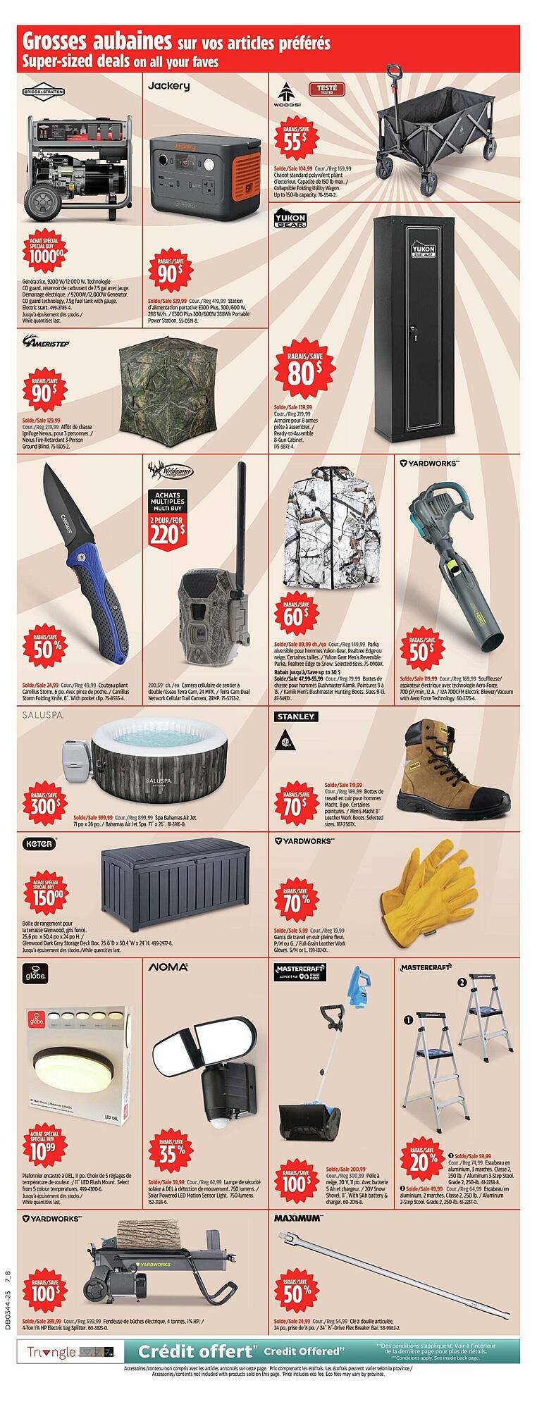 Canadian Tire flyer