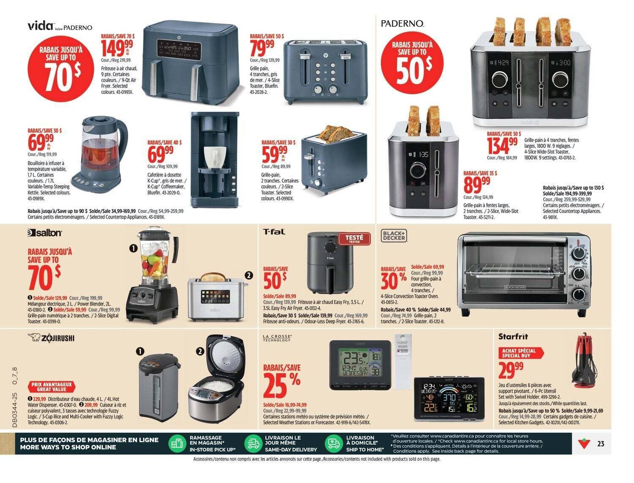 Canadian Tire flyer