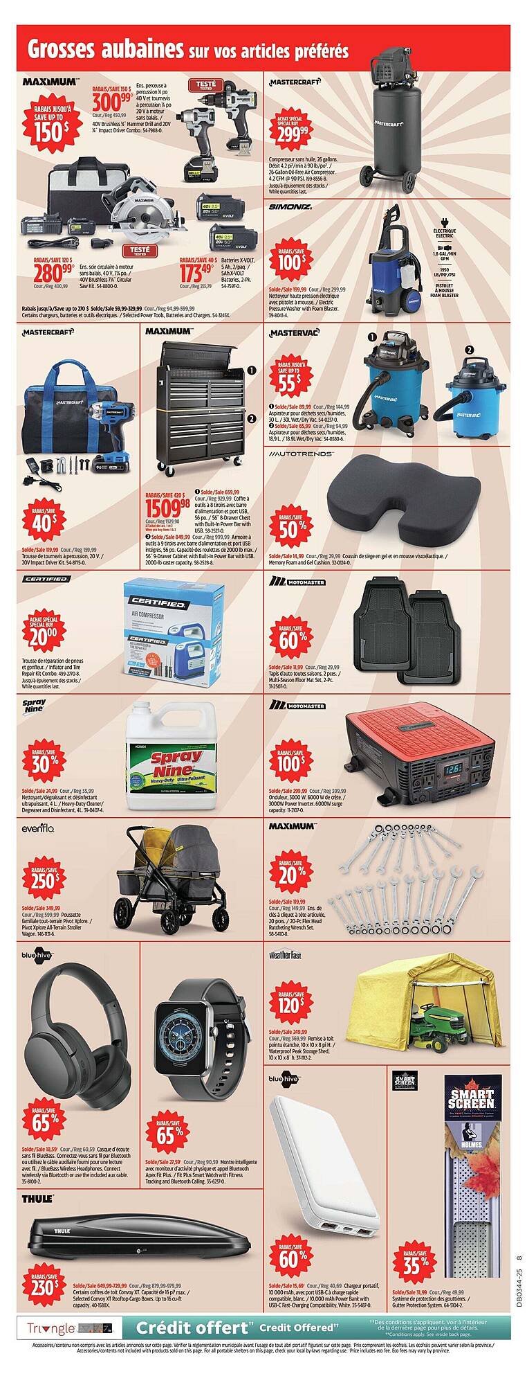 Canadian Tire flyer