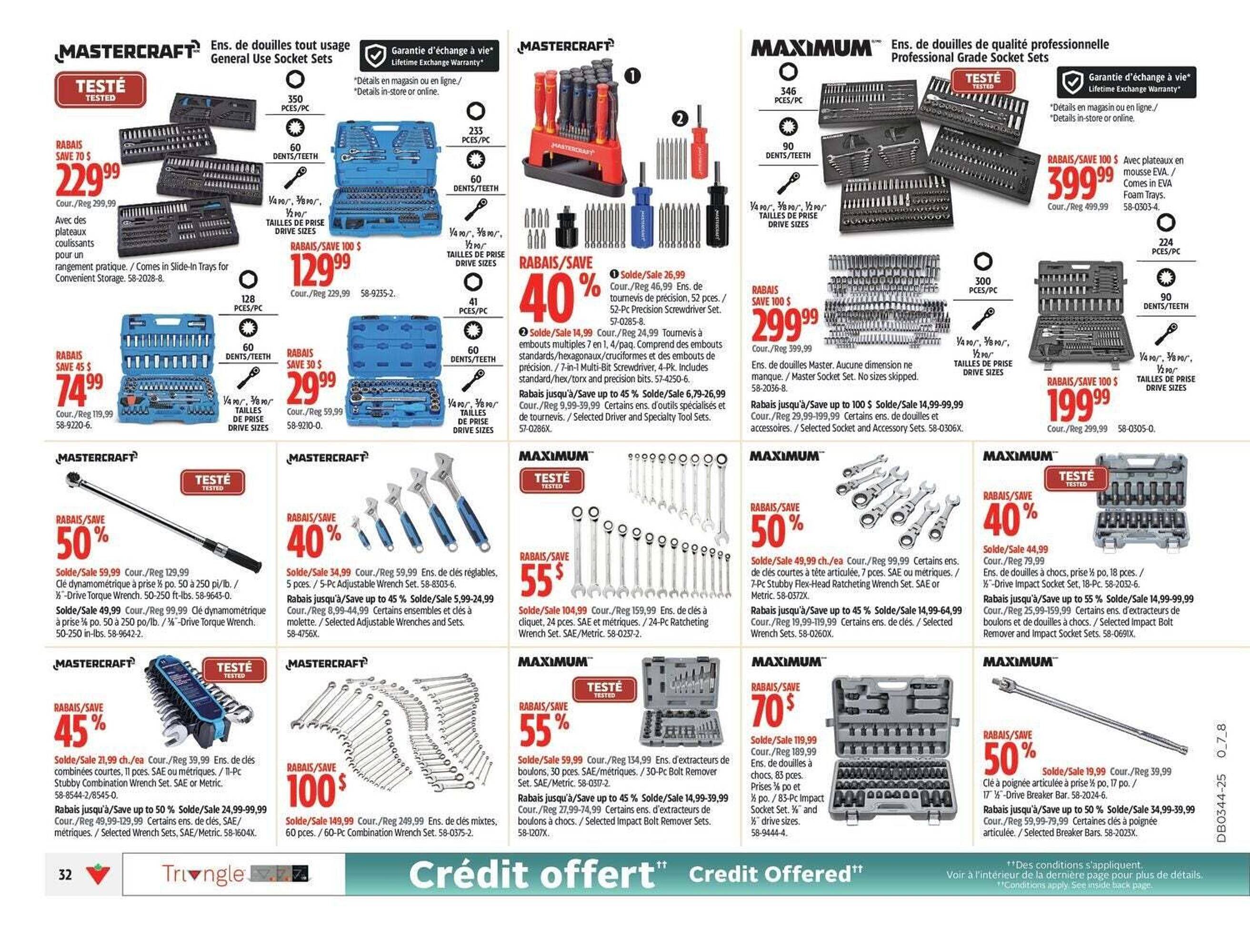 Canadian Tire flyer