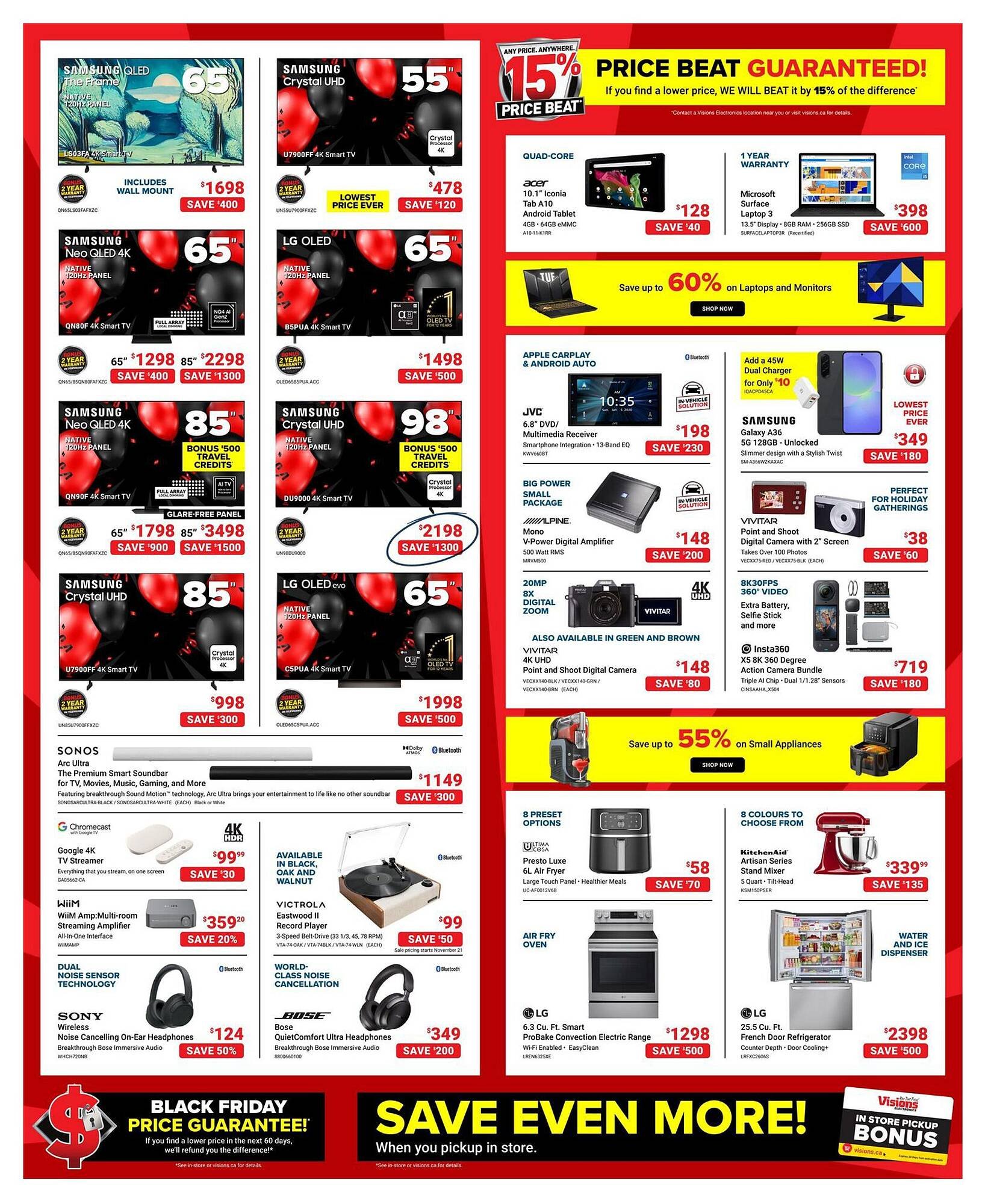 Visions Electronics flyer (2025-11-21 - 2025-11-27) | 2