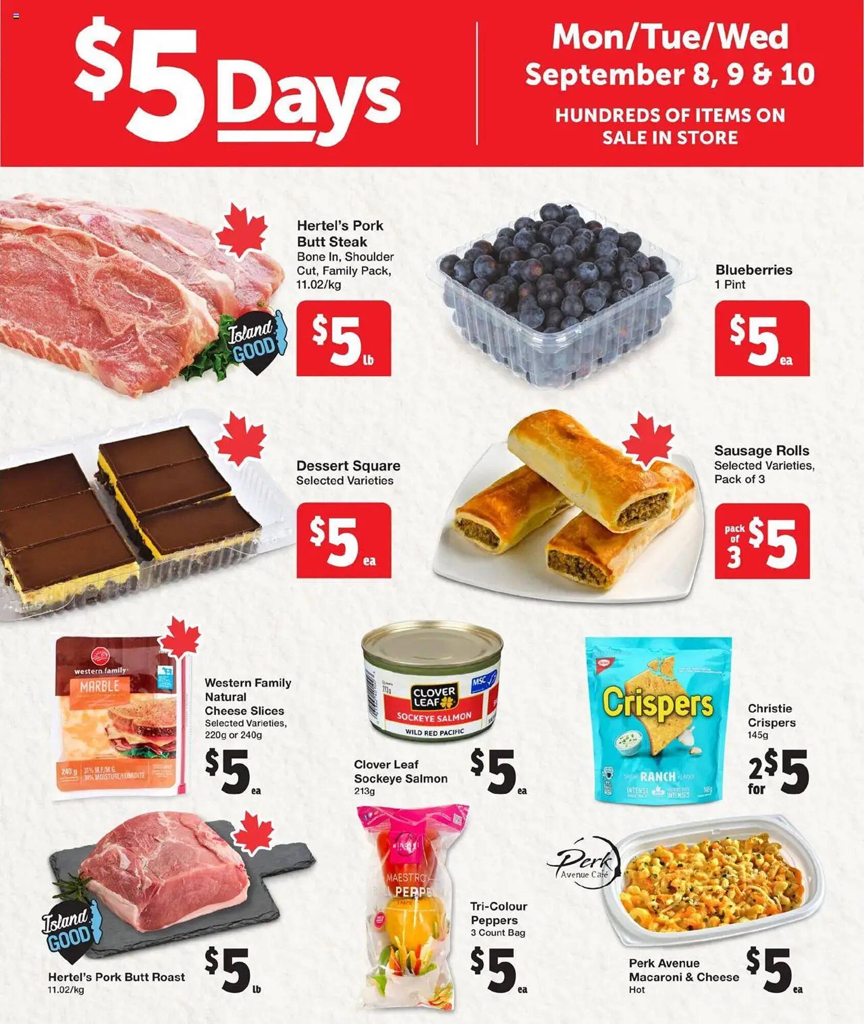 Quality Foods flyer