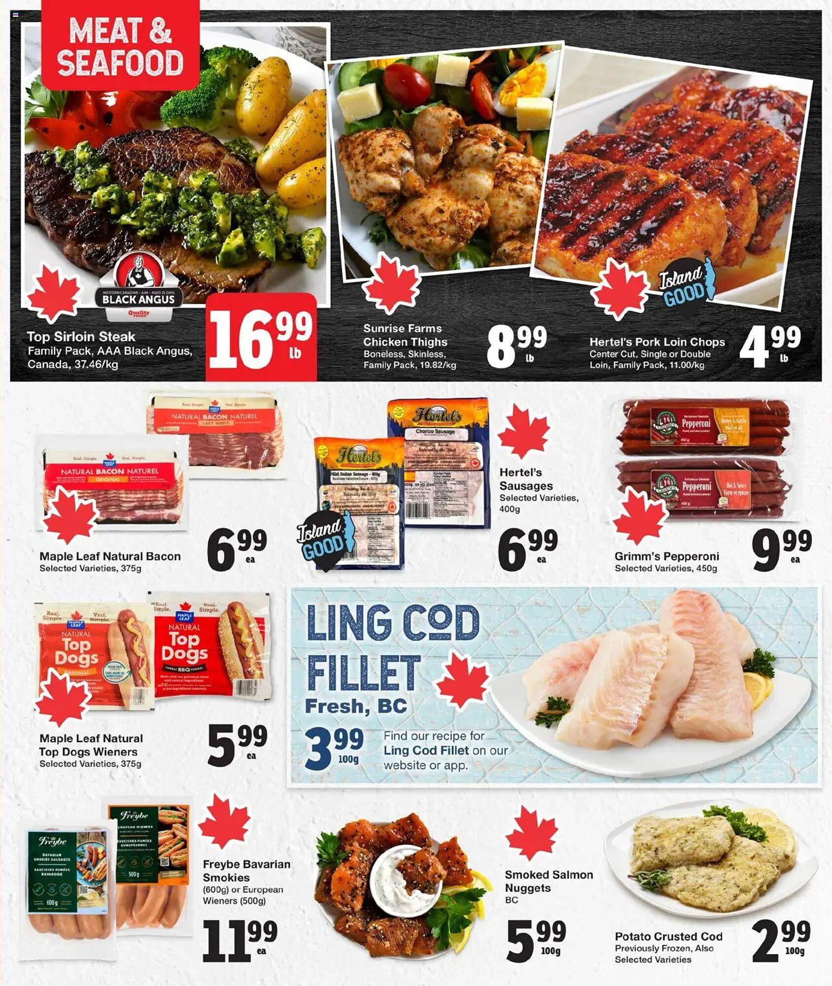 Quality Foods flyer