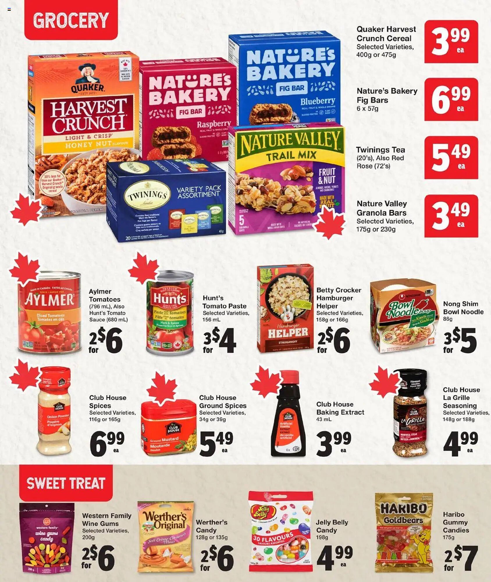 Quality Foods flyer