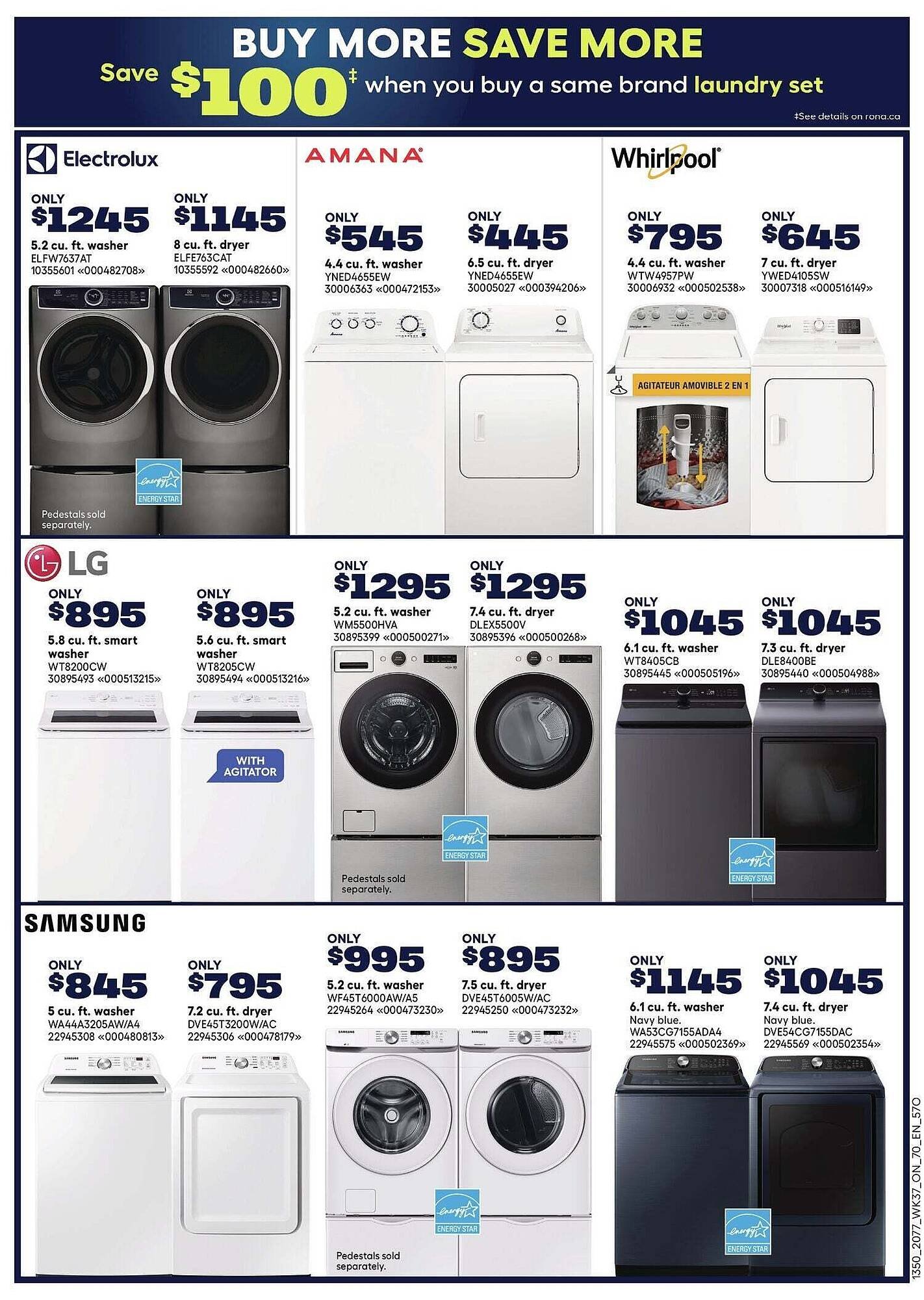 RONA flyer