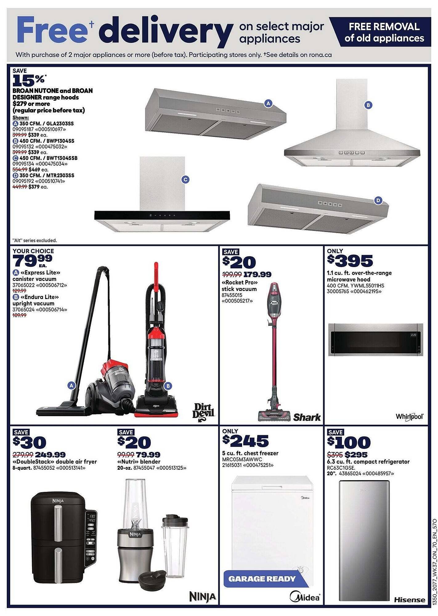 RONA flyer