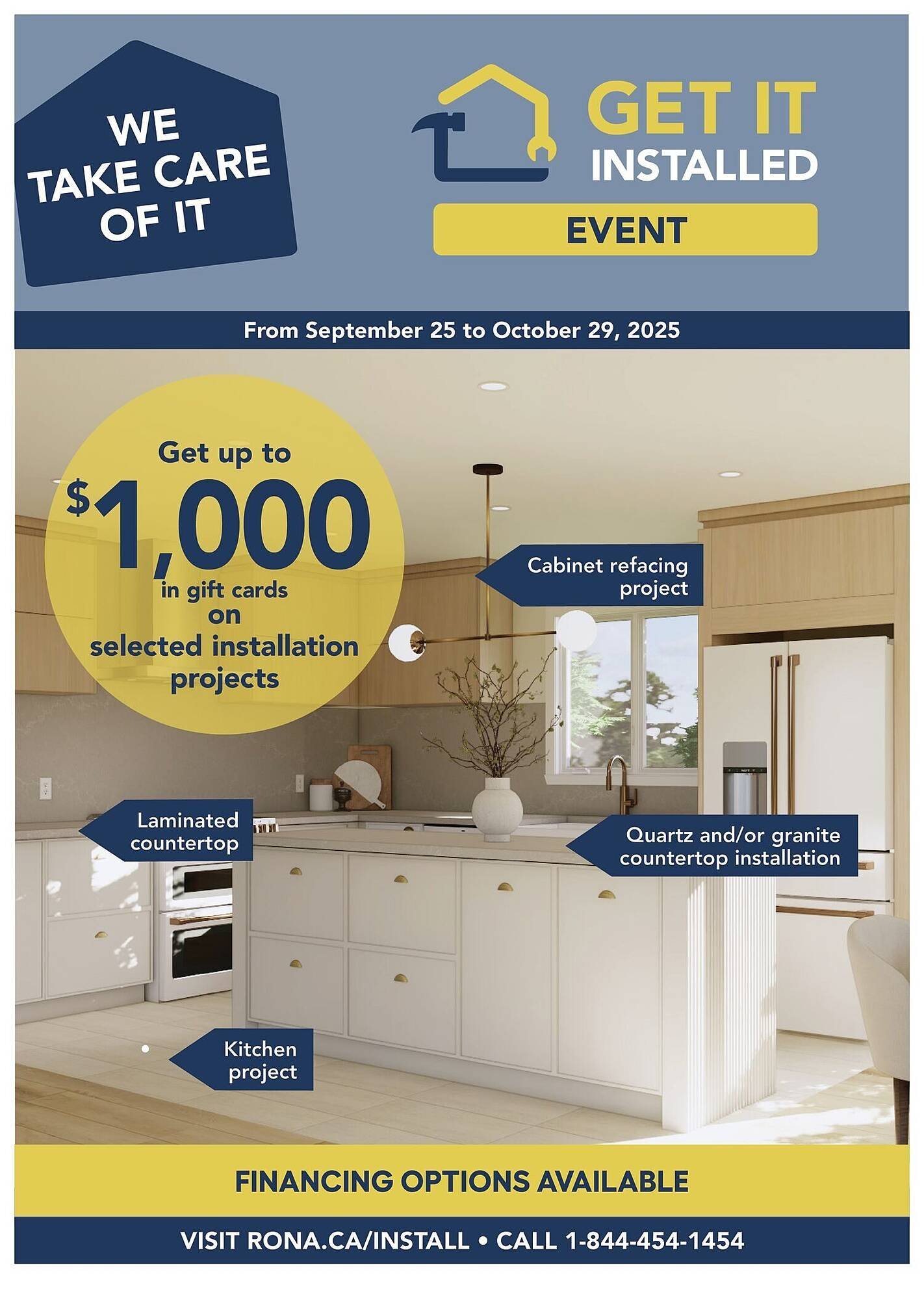 RONA flyer