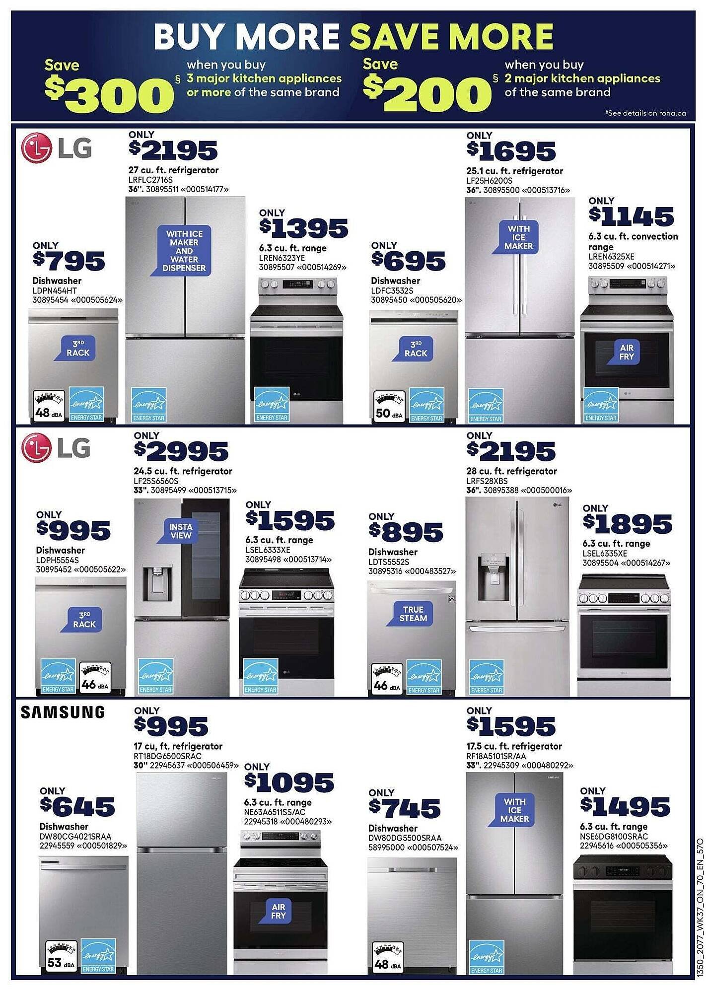 RONA flyer