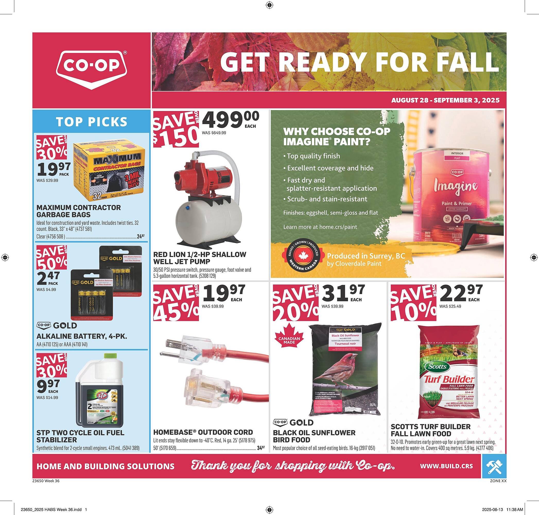 Co-op flyer (2025-08-28 - 2025-09-03) | 1