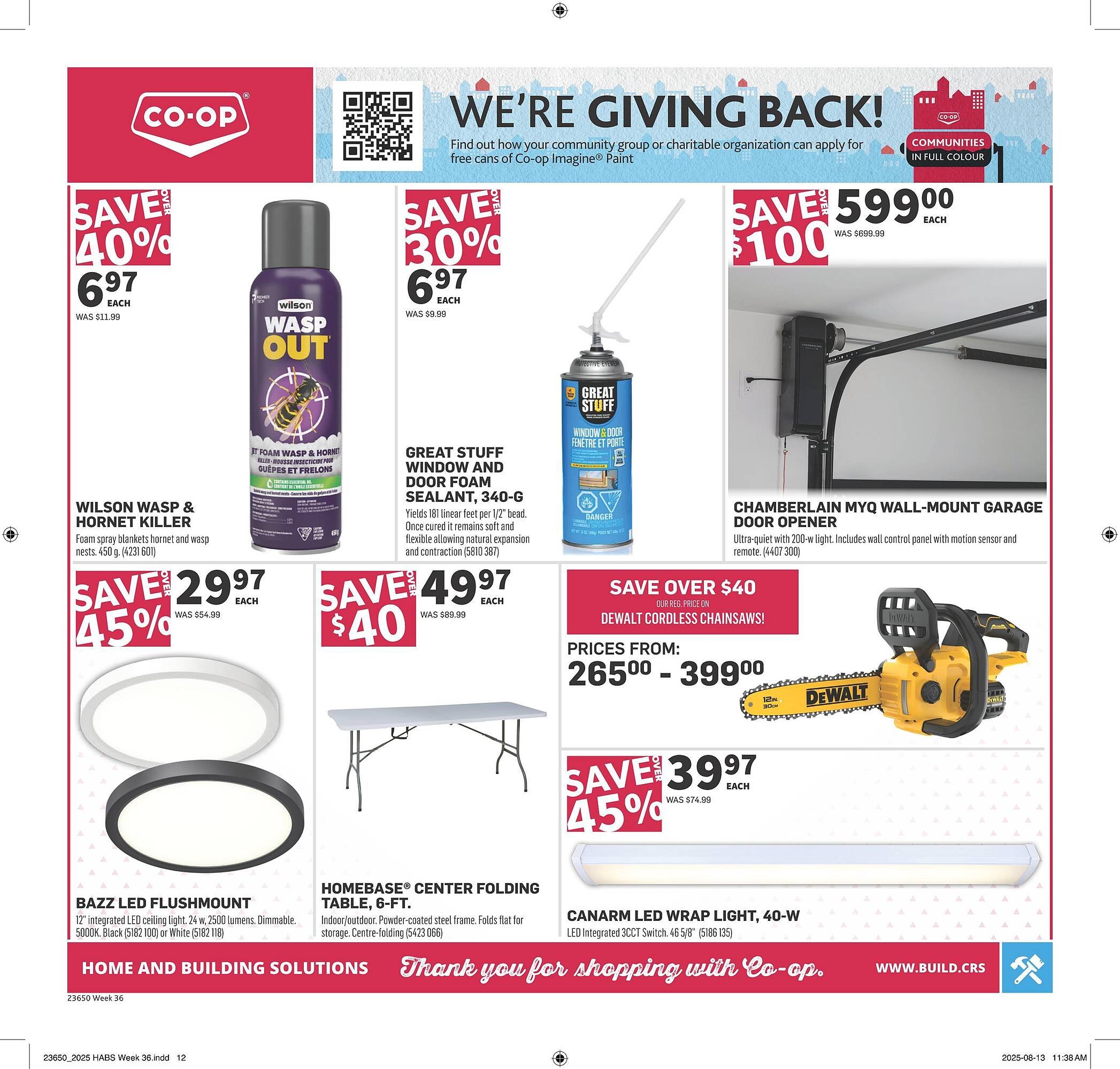 Co-op flyer