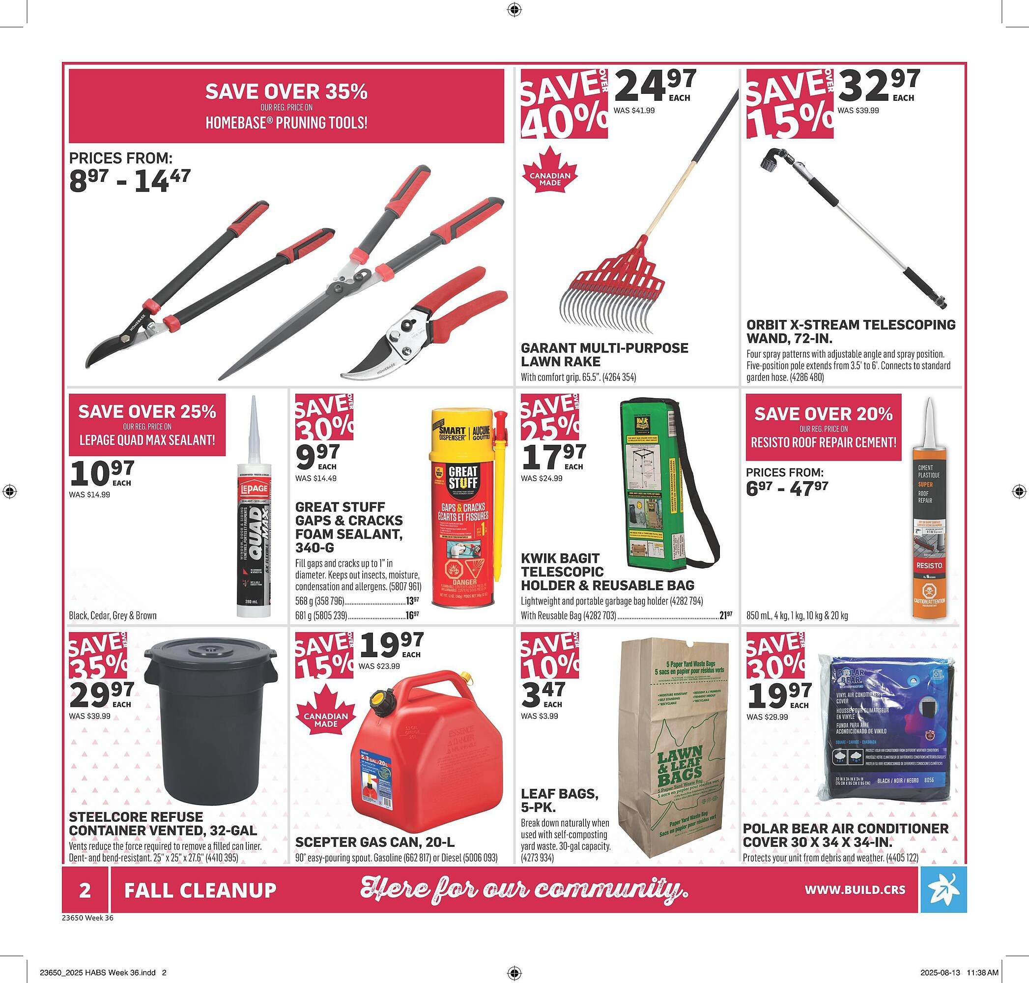 Co-op flyer