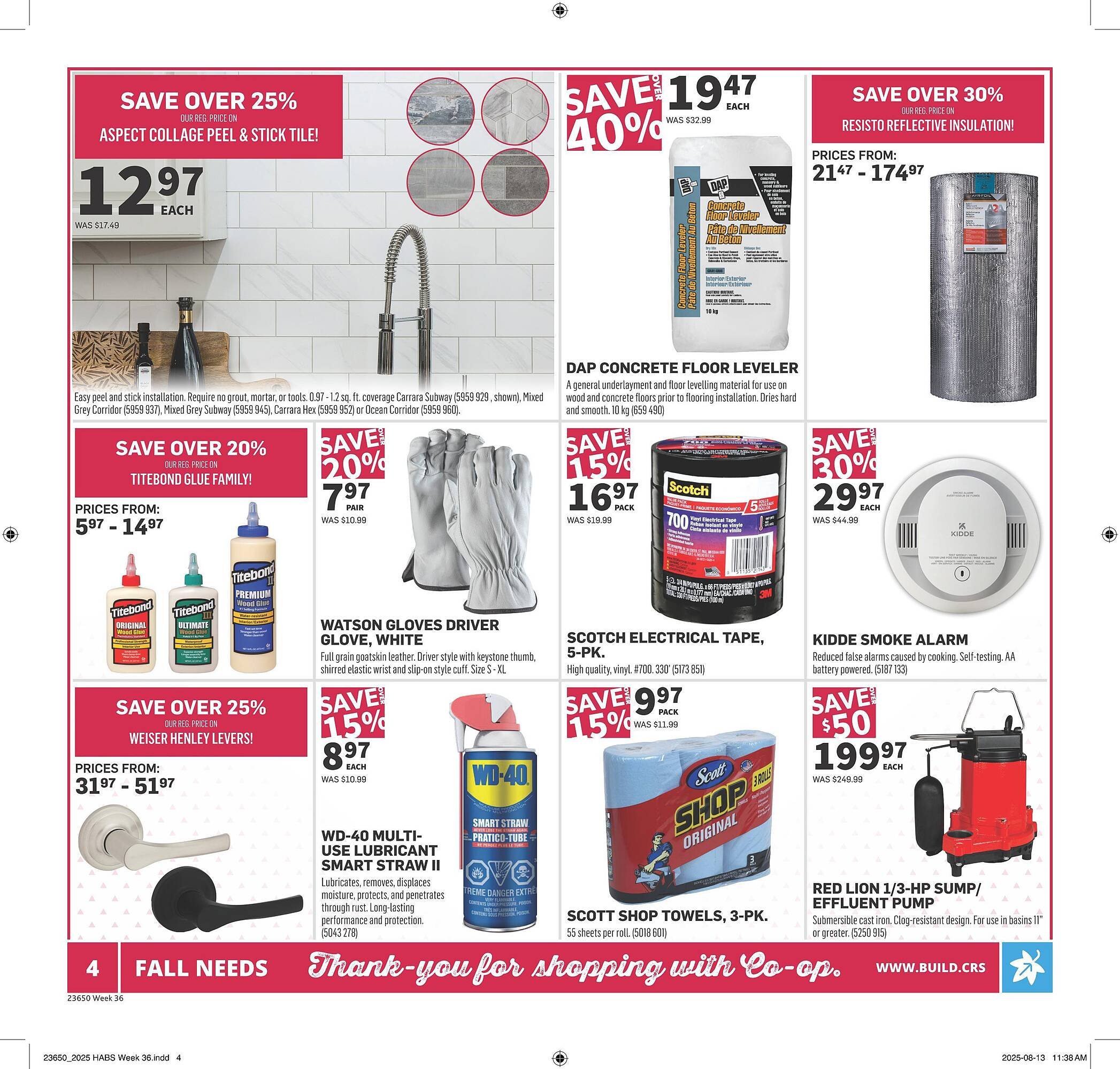 Co-op flyer