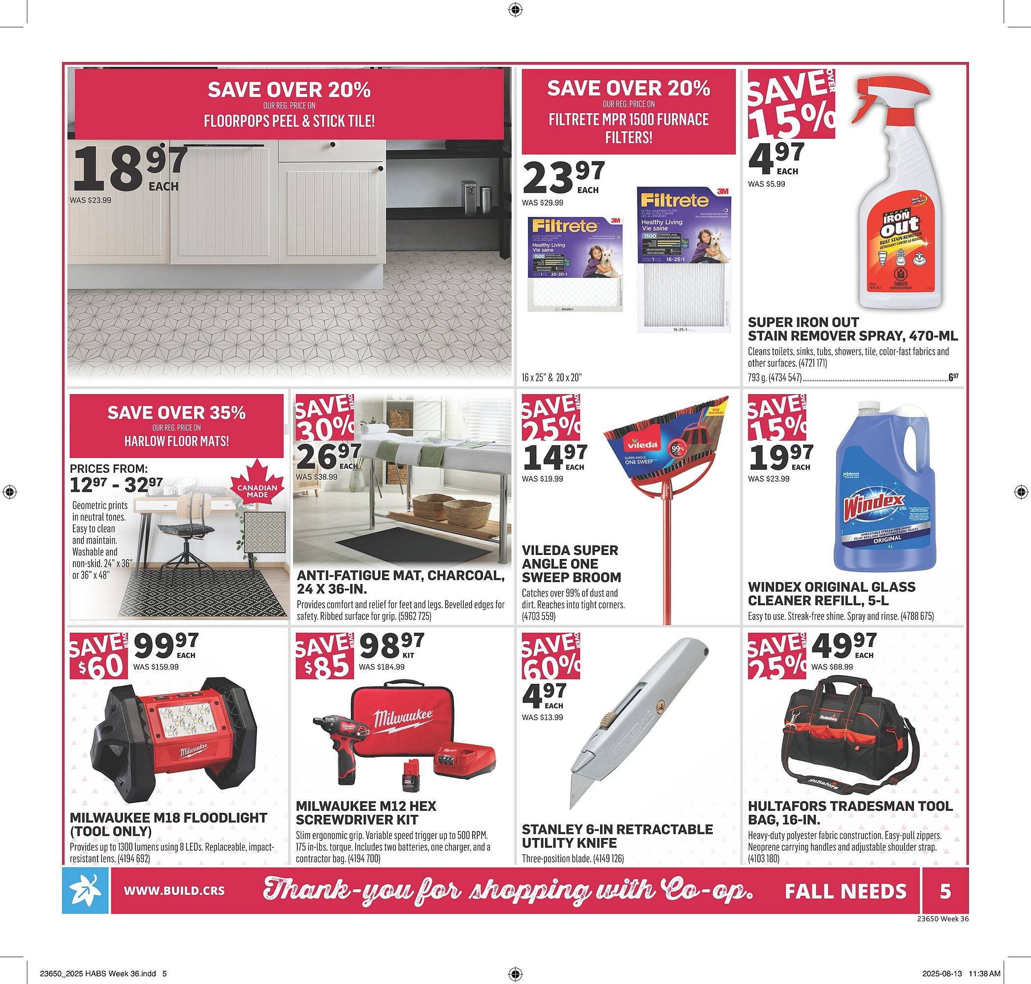Co-op flyer