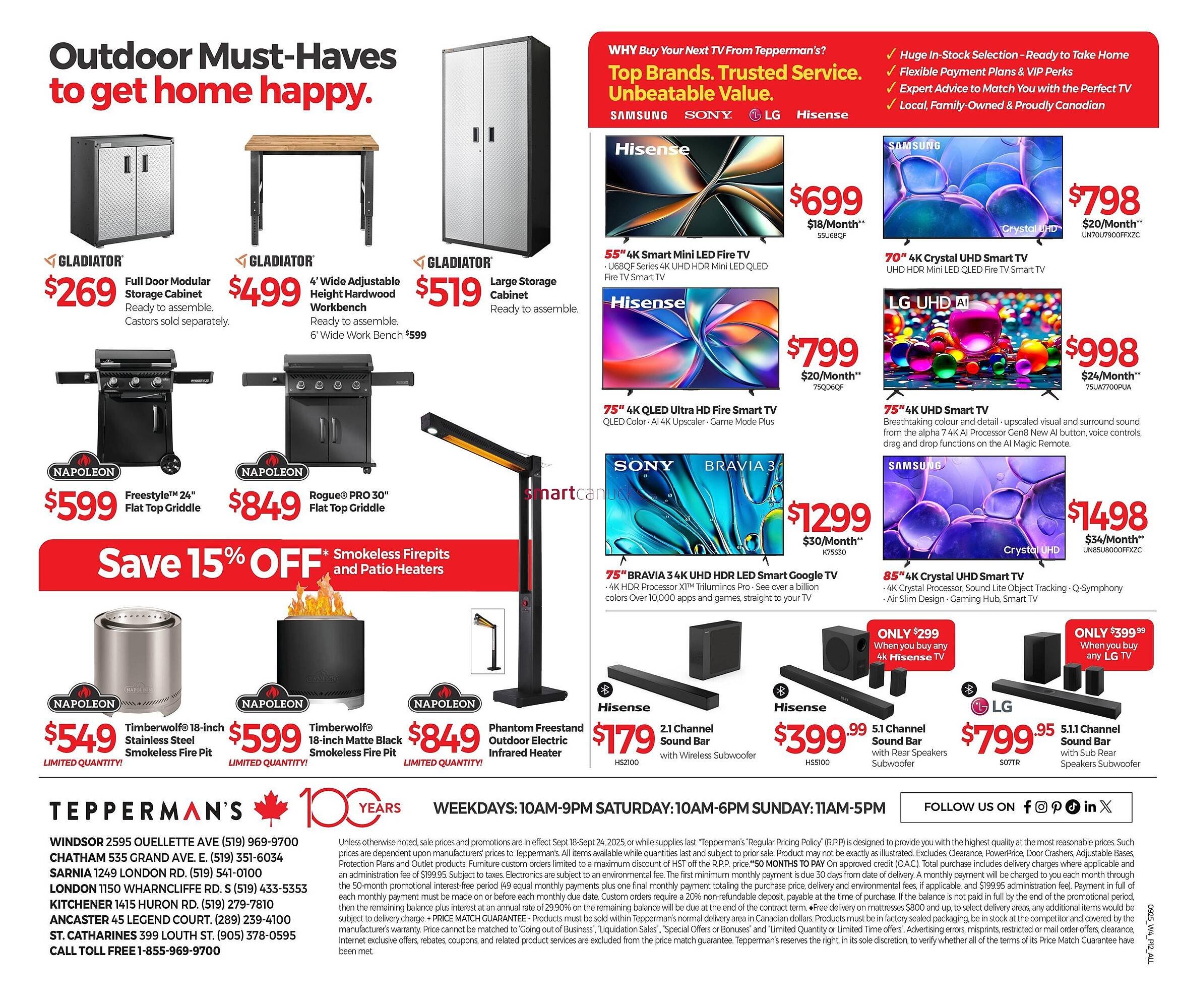 Tepperman's flyer