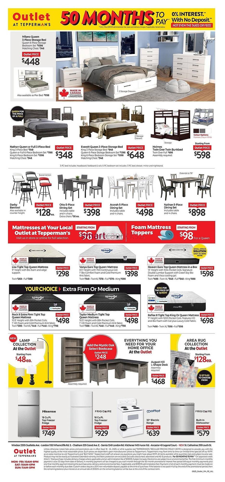 Tepperman's flyer