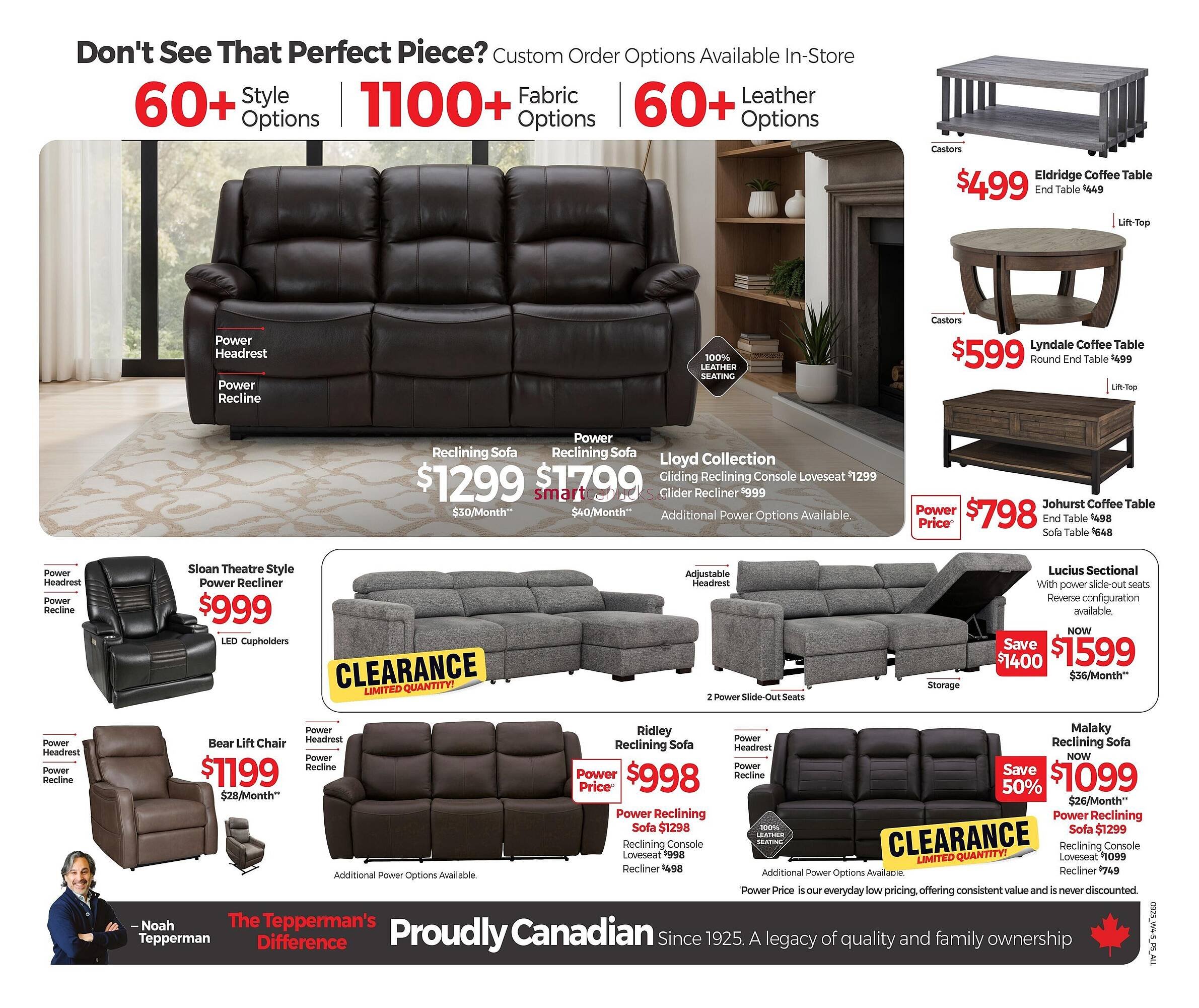 Tepperman's flyer
