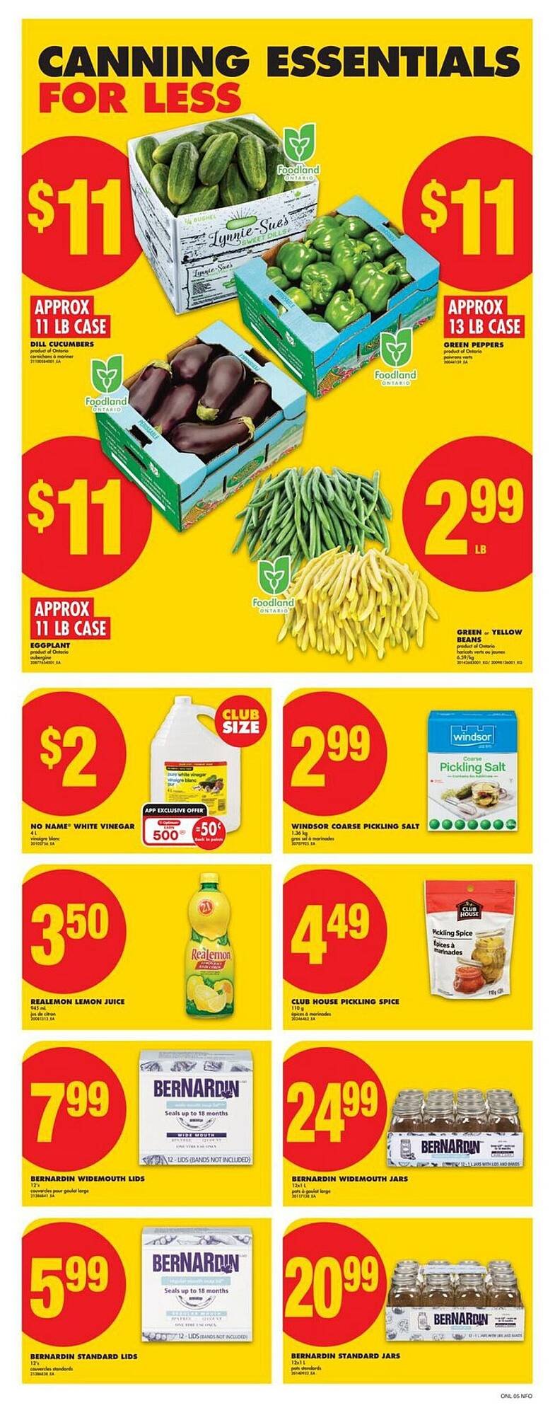 No Frills flyer