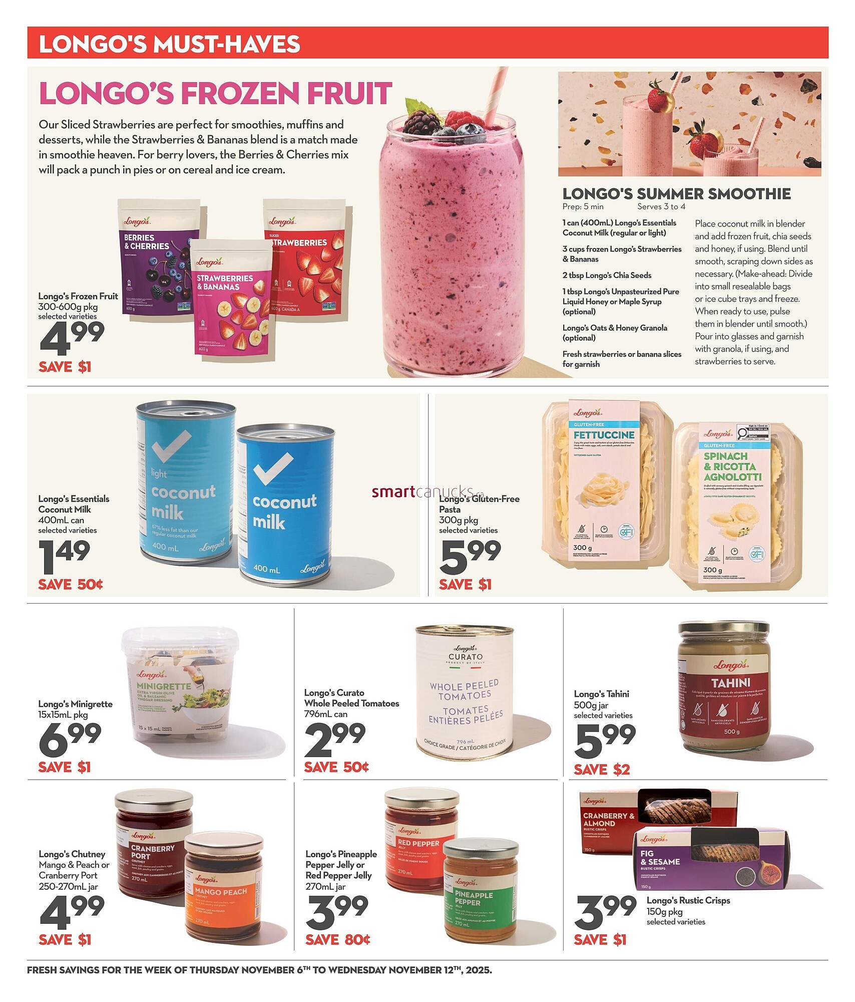 Longo&#039;s flyer (2025-11-06 - 2025-11-12) | 10