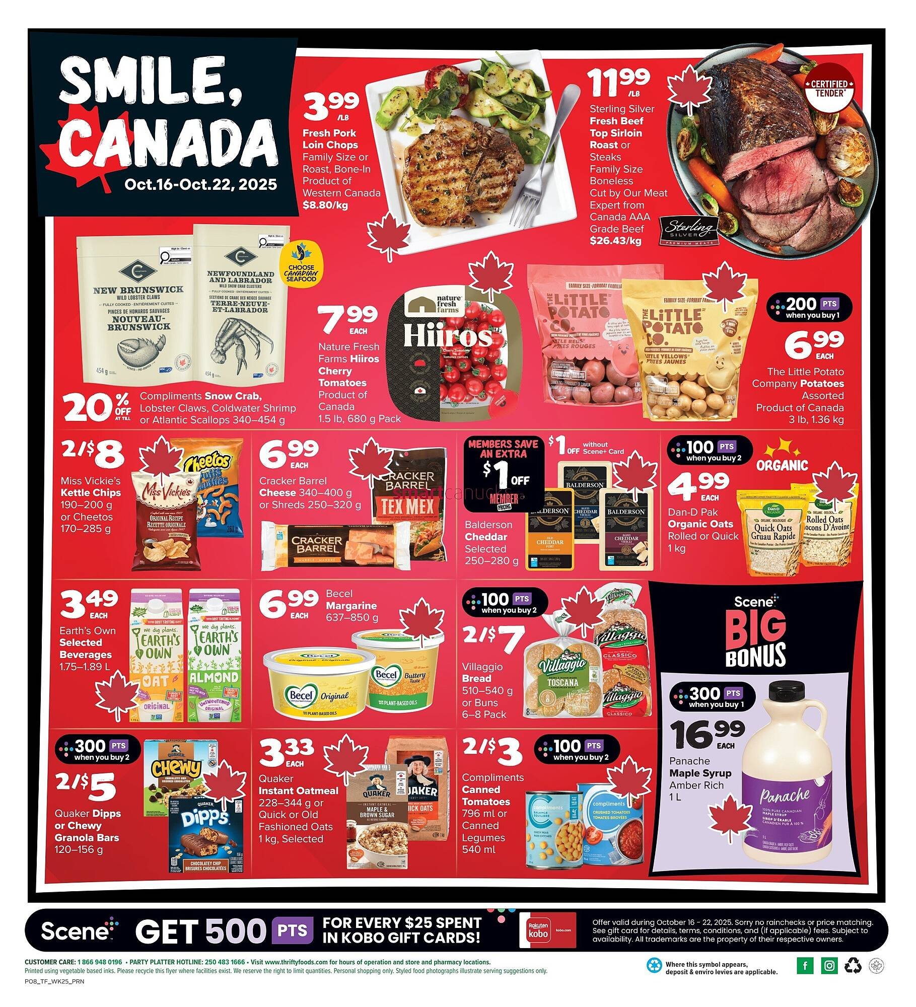 Thrifty Foods flyer