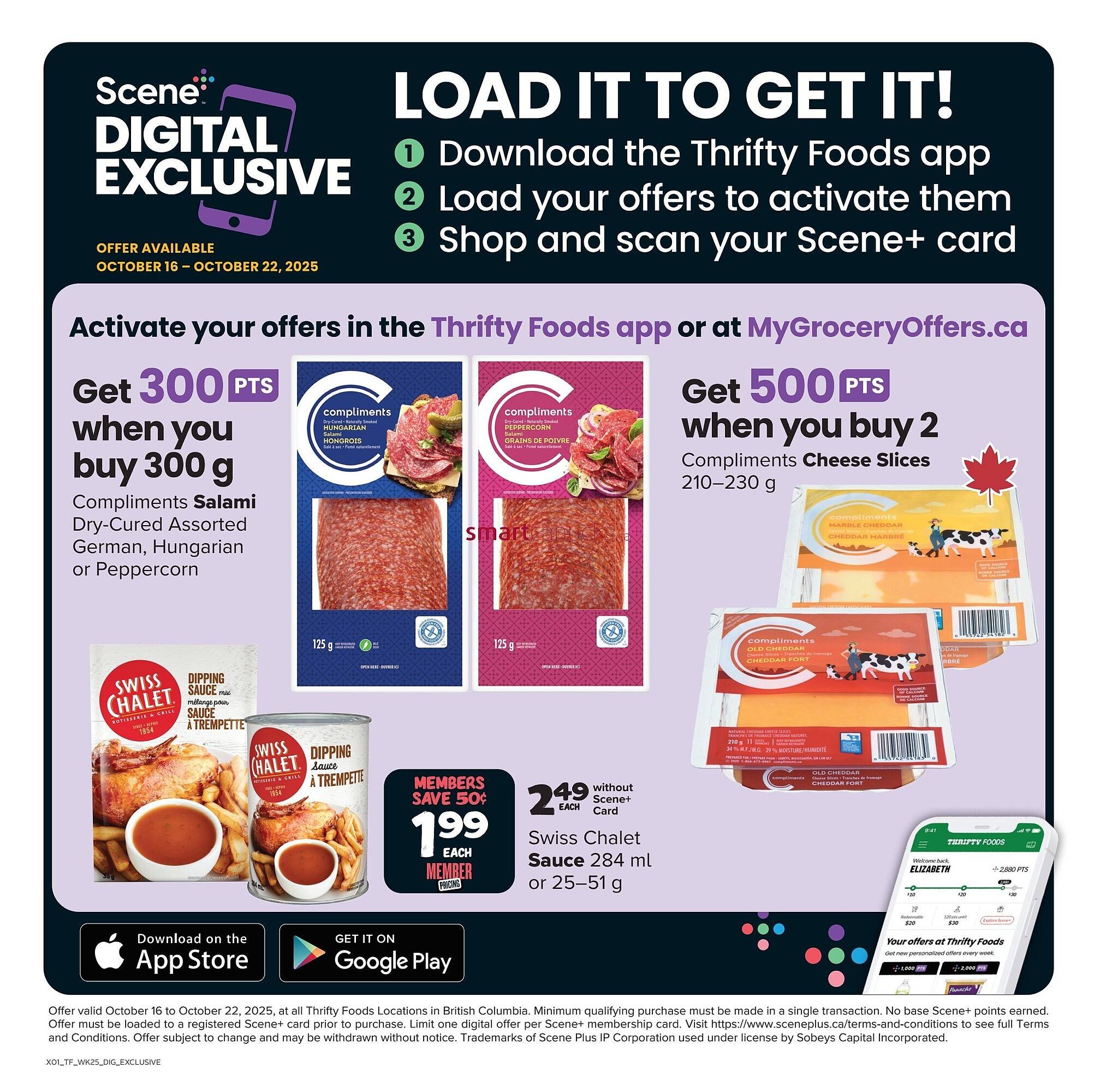 Thrifty Foods flyer