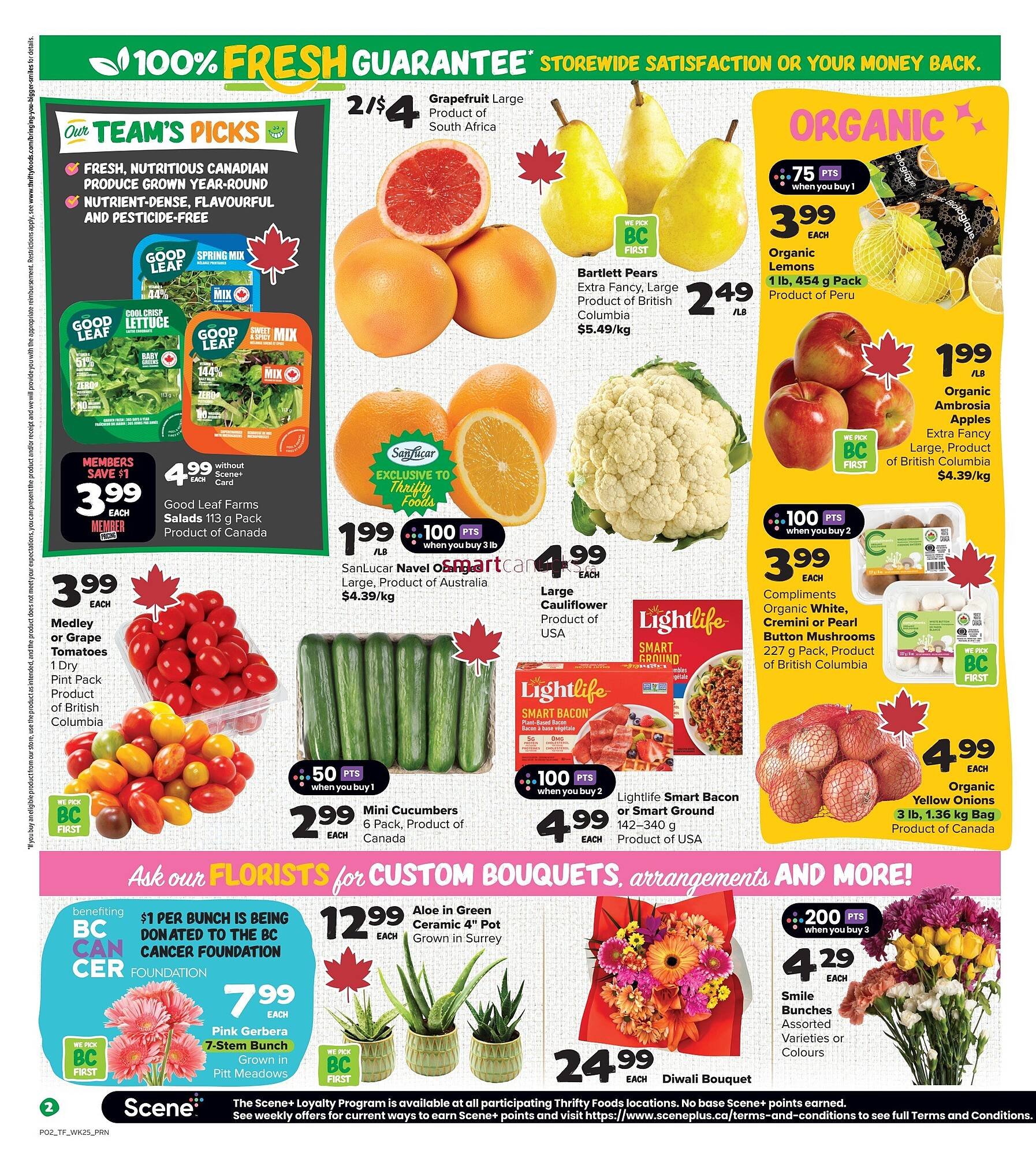 Thrifty Foods flyer