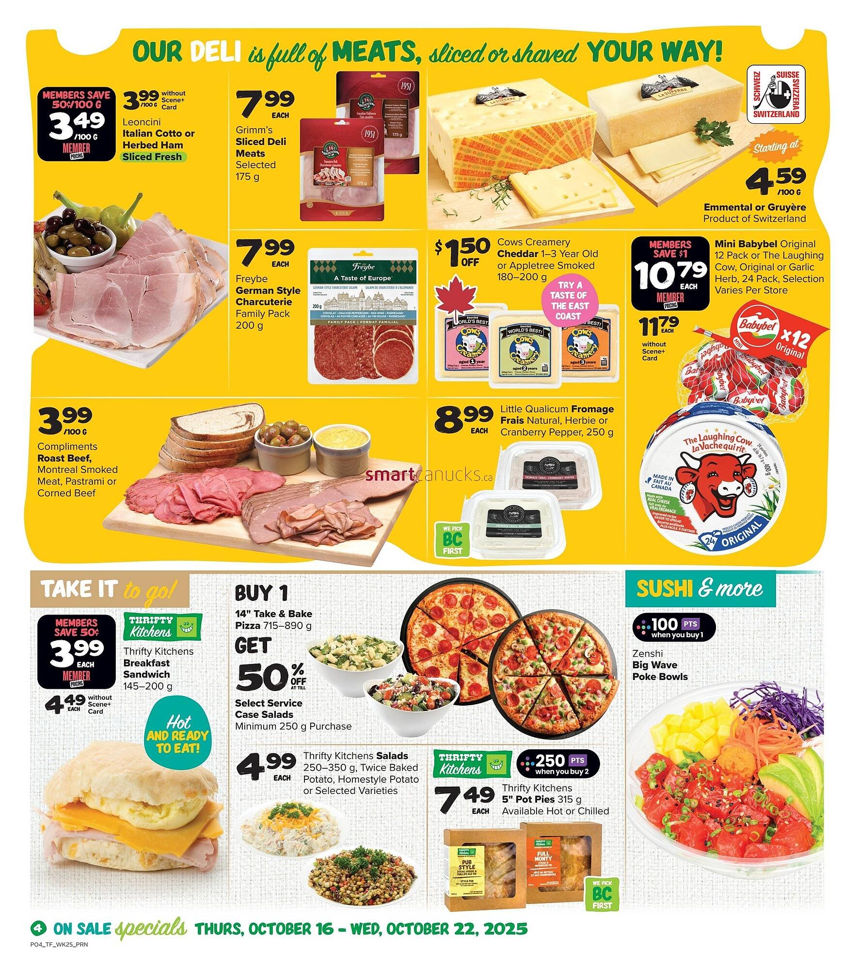 Thrifty Foods flyer