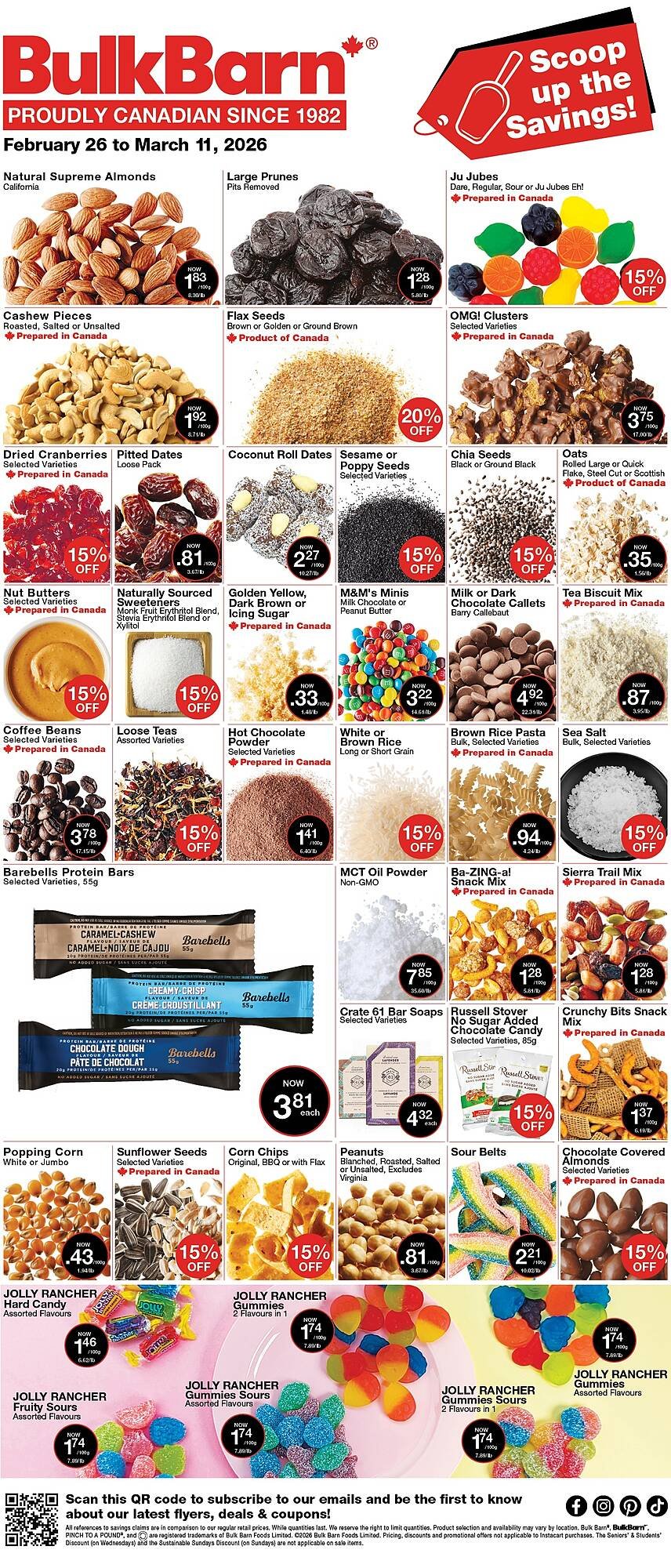 Bulk Barn flyer (2026-02-26 - 2026-03-11) | 1