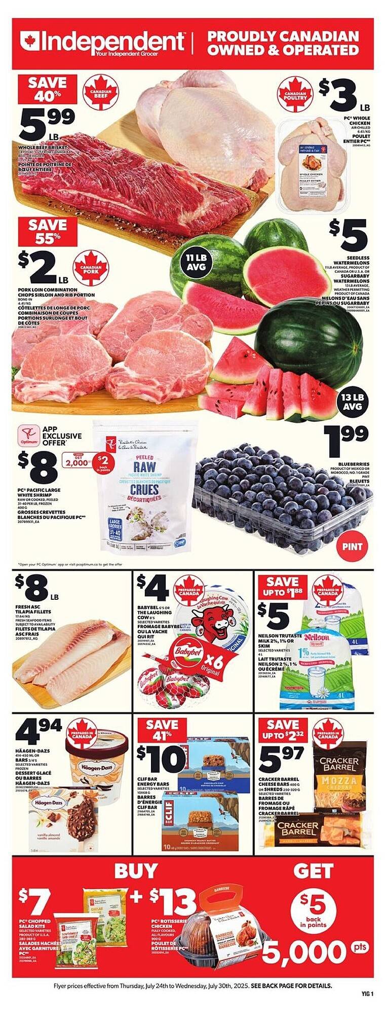 Independent Grocer flyer (2025-07-24 - 2025-07-31) | 1