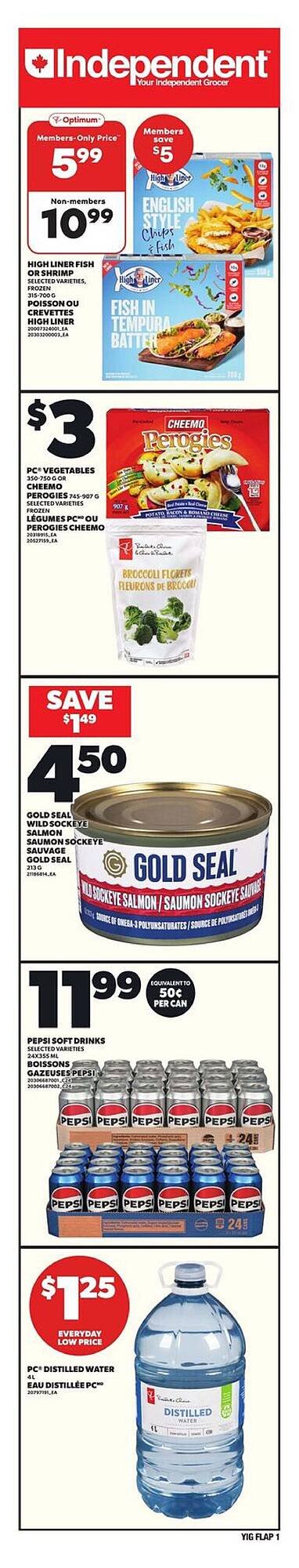 Independent Grocer flyer