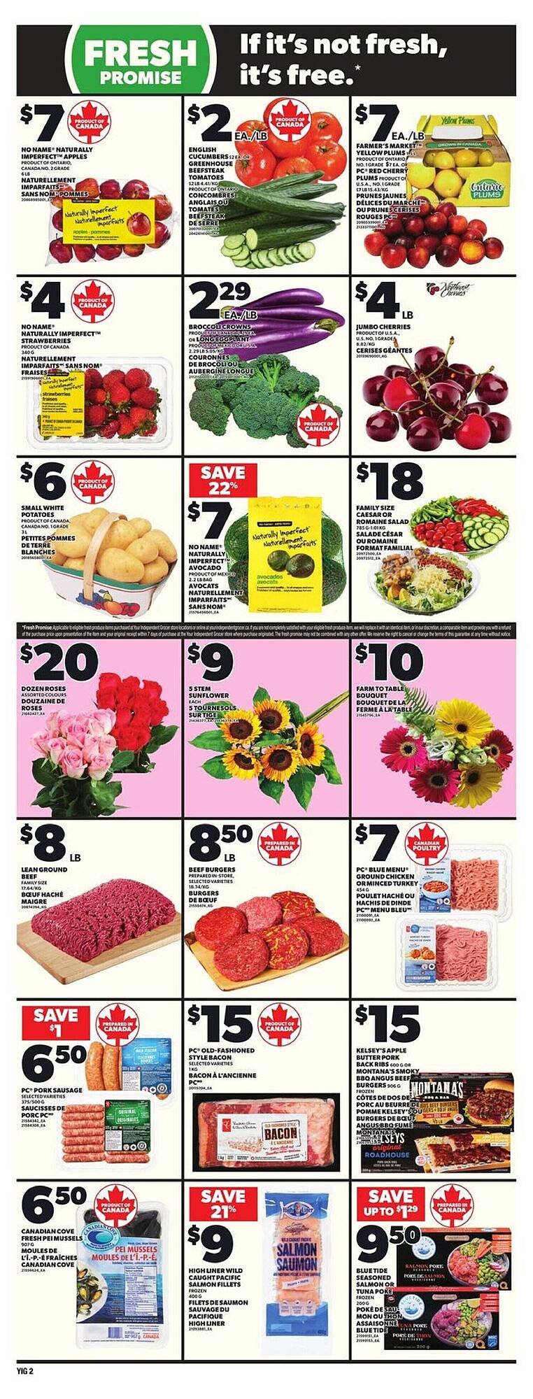 Independent Grocer flyer